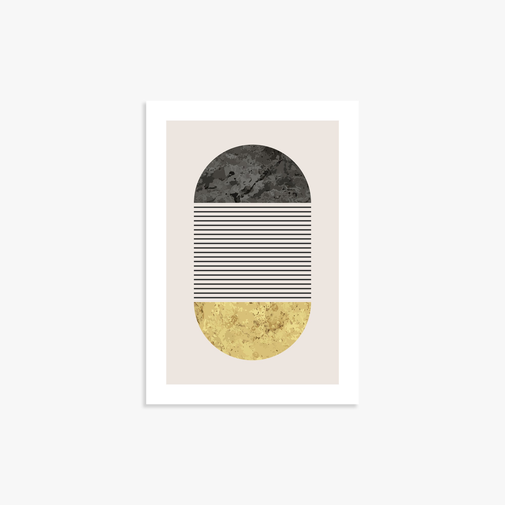 Day & Night Halo, 21x30cm Printed Poster