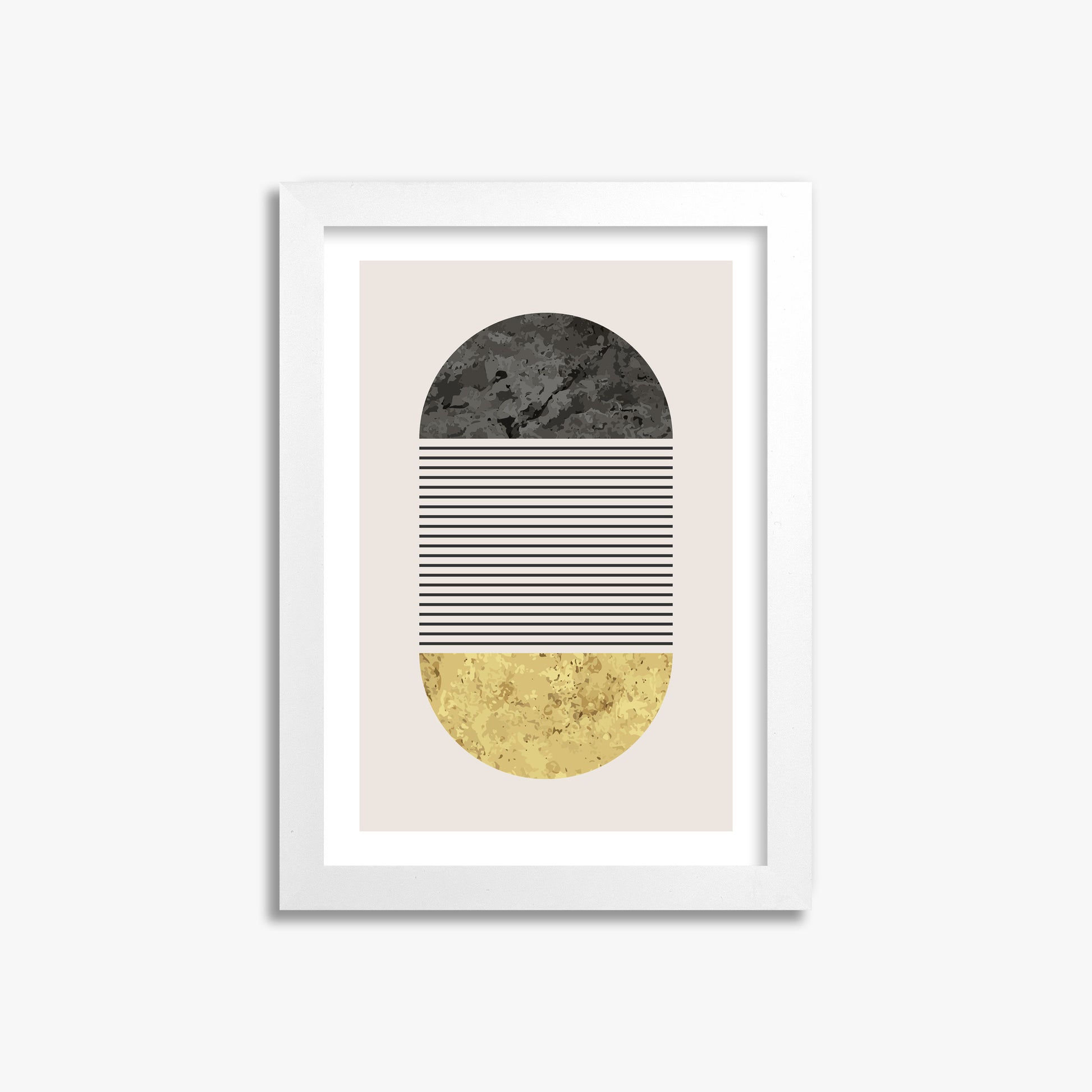 Day & Night Halo, 21x30cm Whitek Framed Art Reproduction