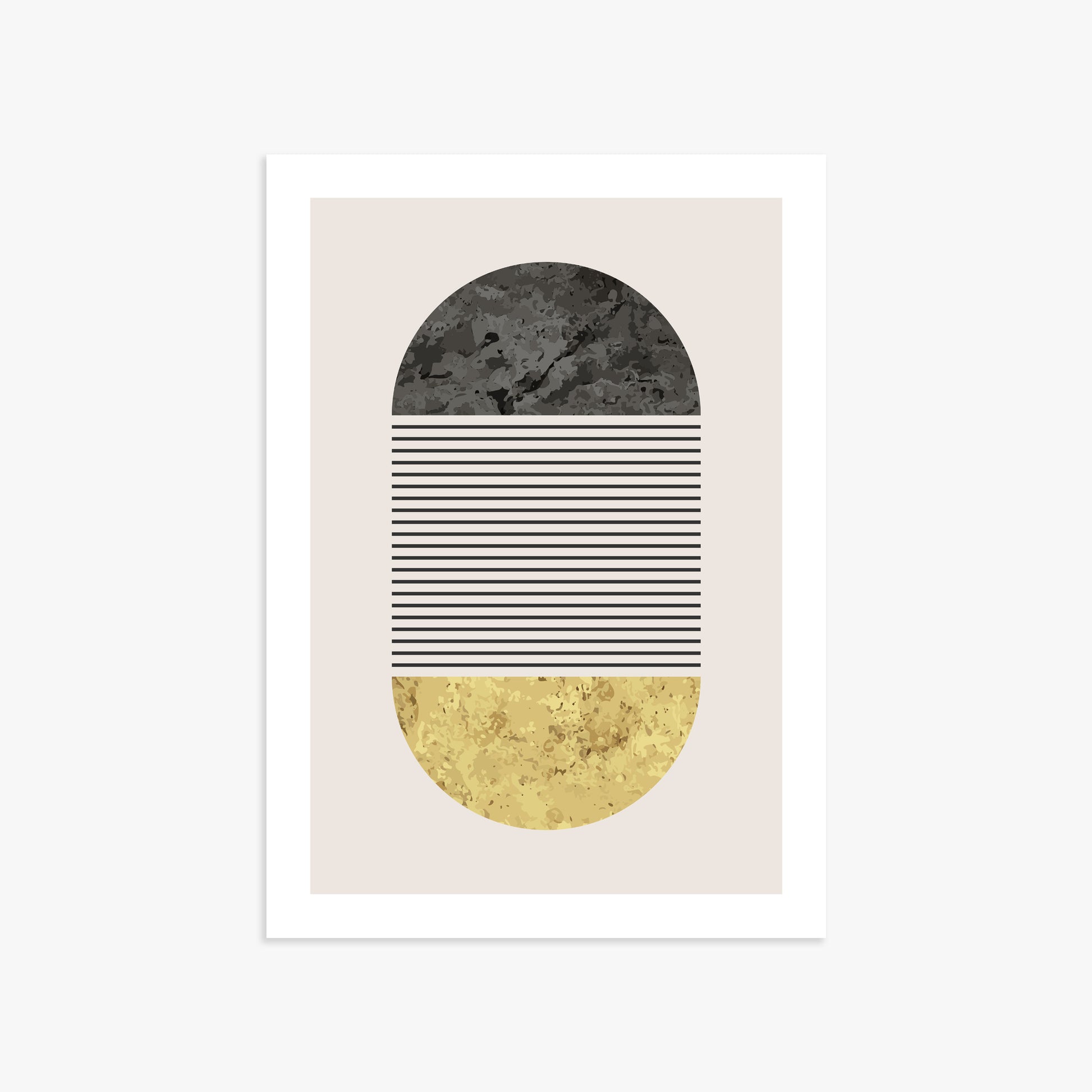 Day & Night Halo, 50x70cm Printed Poster