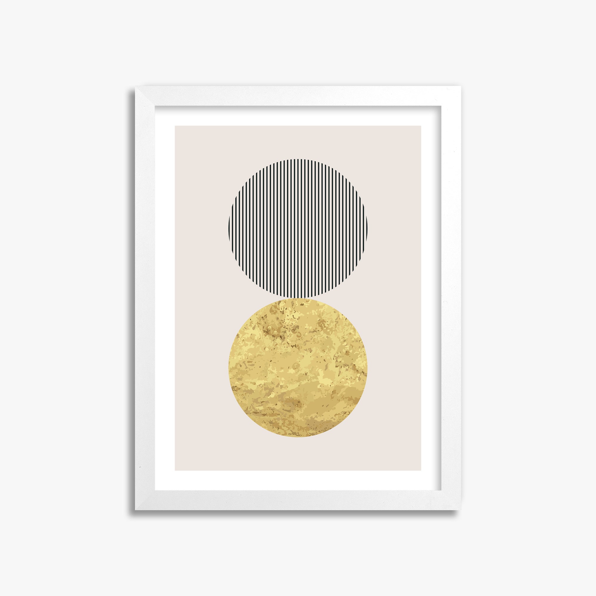 Eclipsed Gold, 30x40cm Whitek Framed Art Reproduction