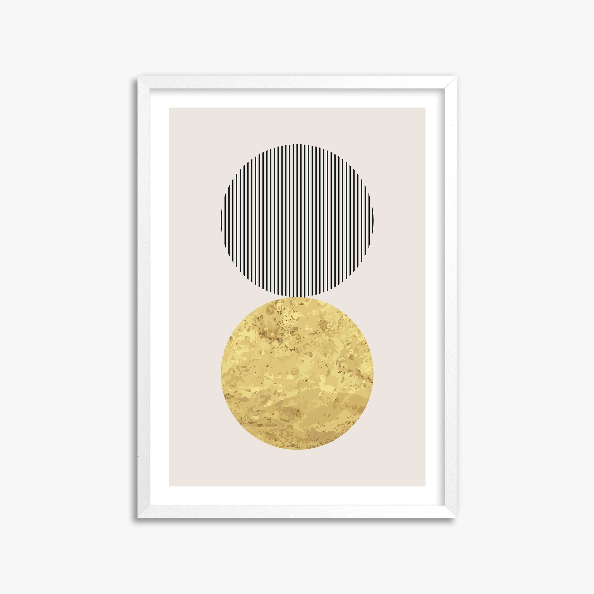 Eclipsed Gold, 50x70cm Whitek Framed Art Reproduction