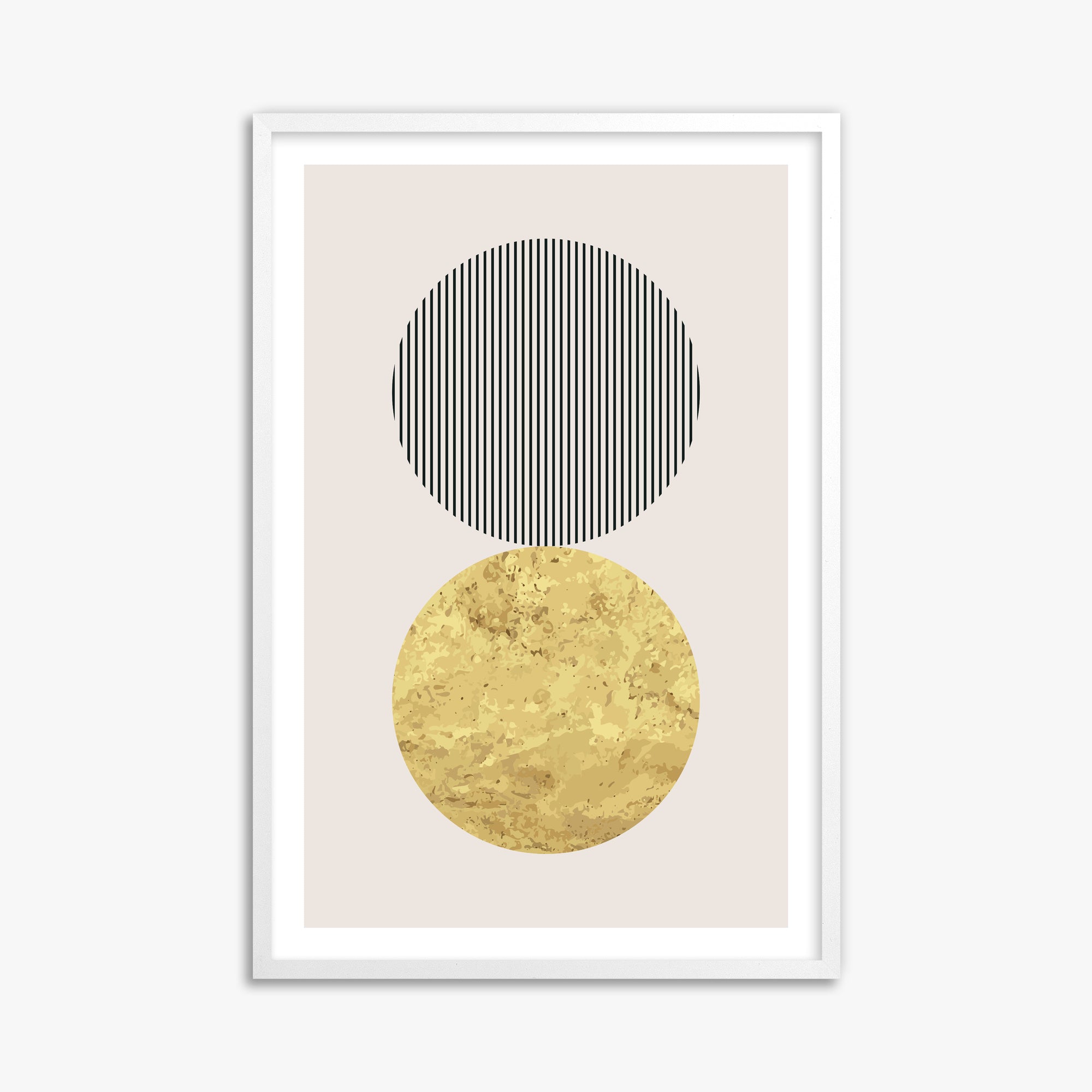 Eclipsed Gold, 61x91cm Whitek Framed Art Reproduction
