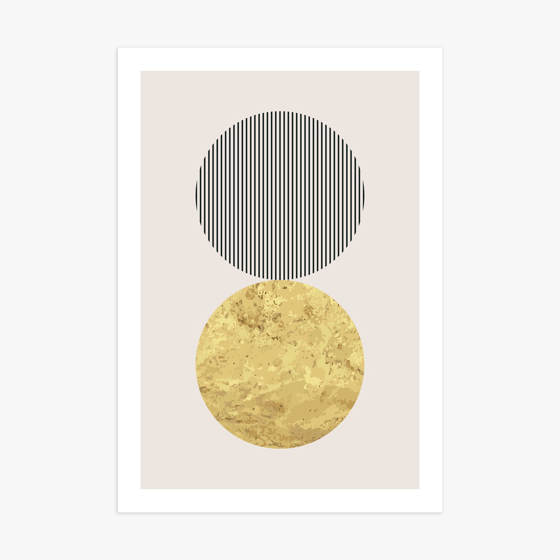 Eclipsed Gold, 70x100cm Printed Poster