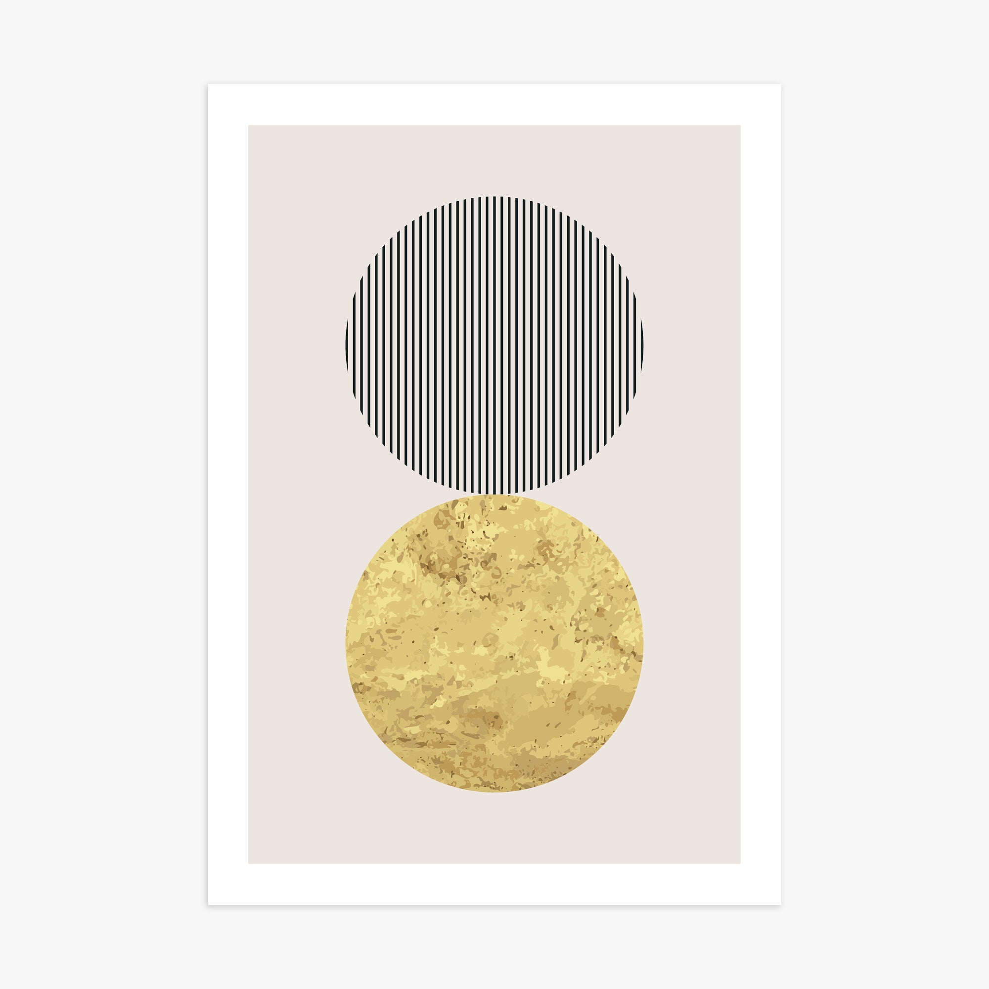 Eclipsed Gold, 70x100cm Printed Poster