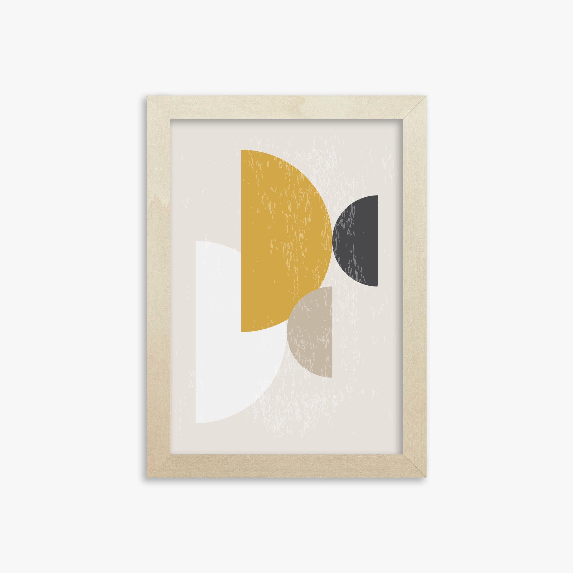Harvest Overlap, 21x30cm Framed Poster With Lime Wood Frame
