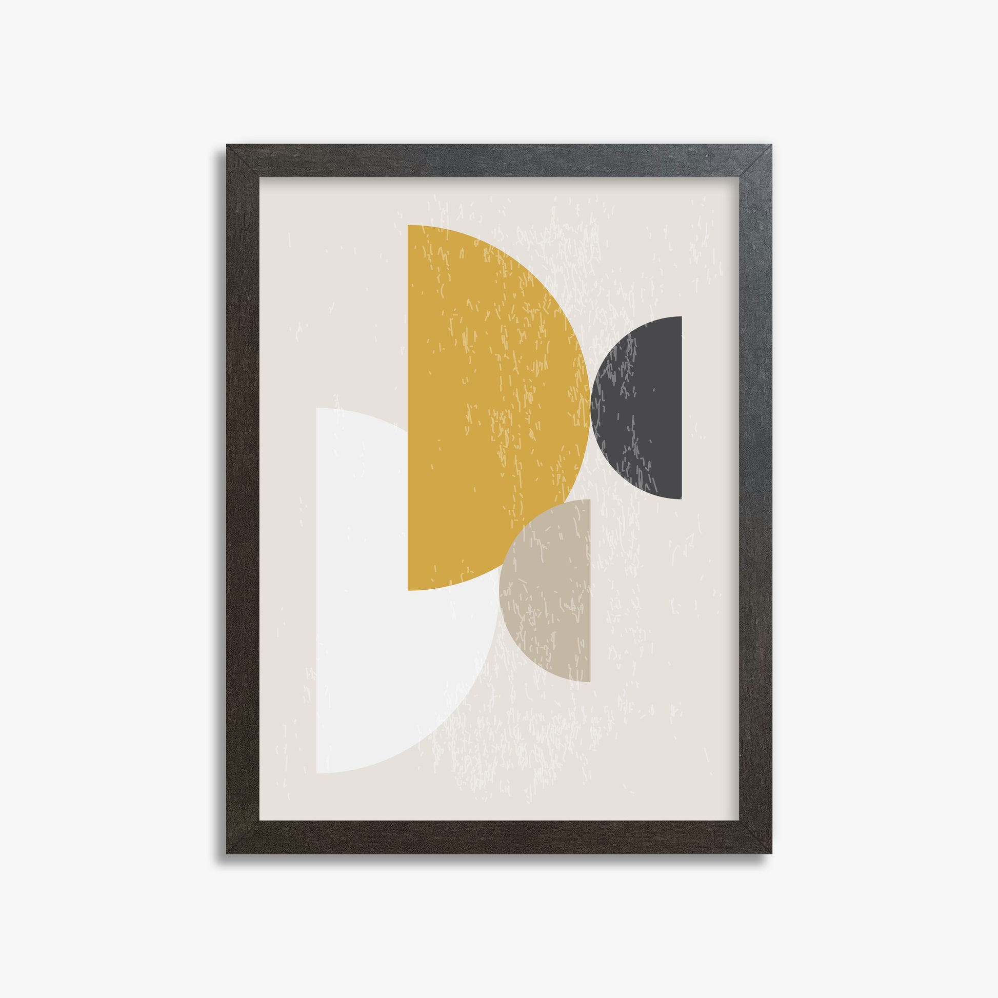 Harvest Overlap, 30x40cm Framed Poster With Espresso Frame