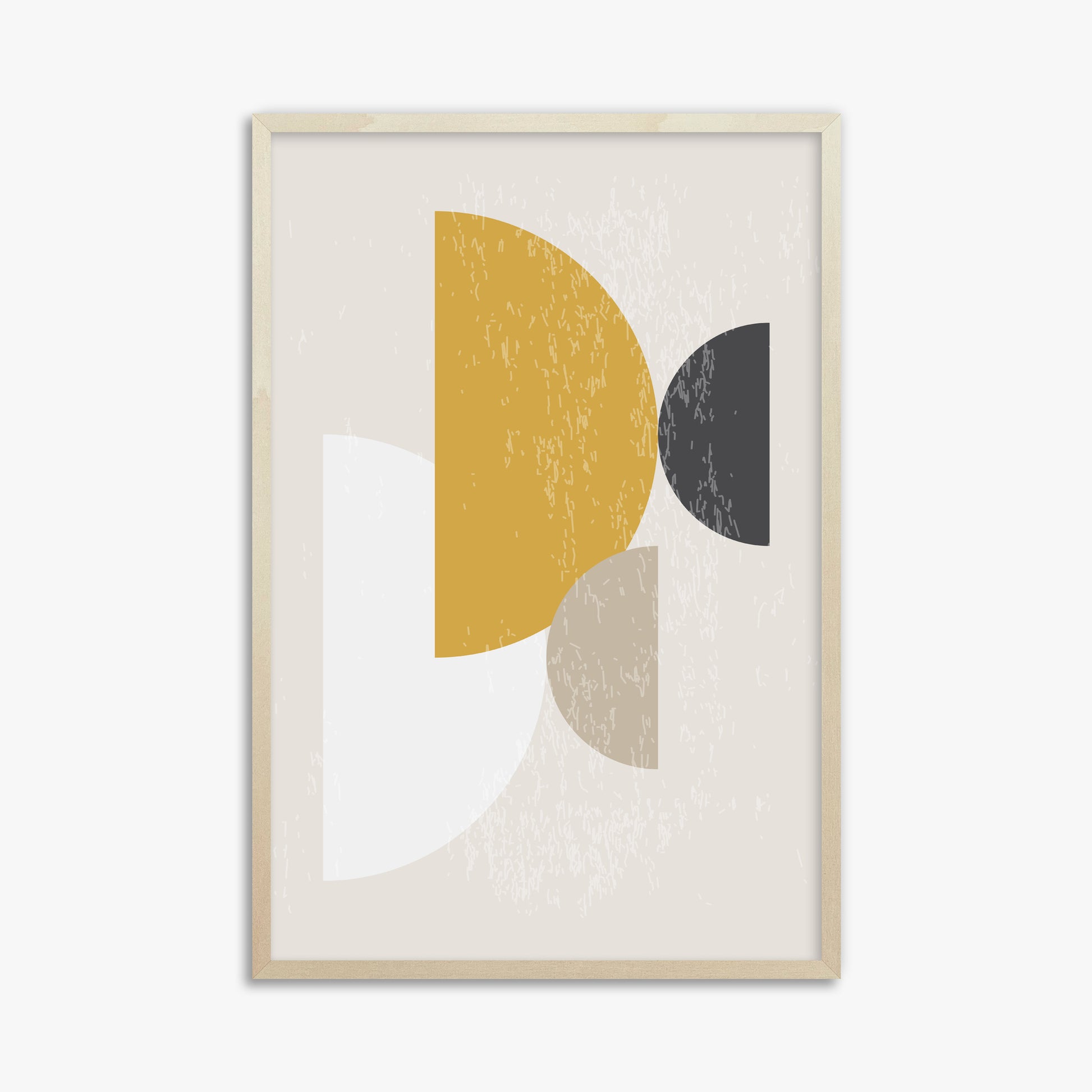 Harvest Overlap, 61x91cm Framed Poster With Lime Wood Frame