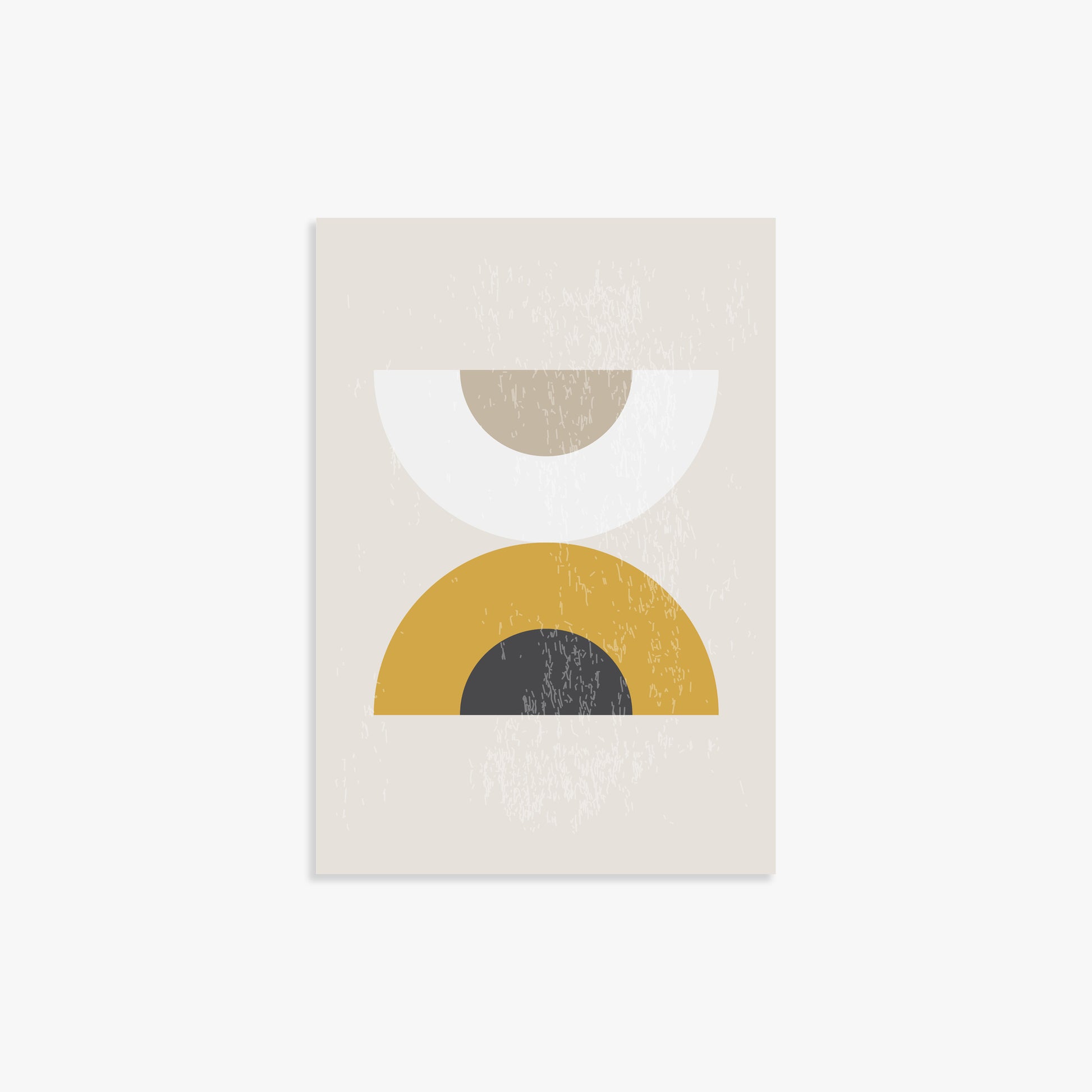 Geometric Balance, 21x30cm Poster Unframed