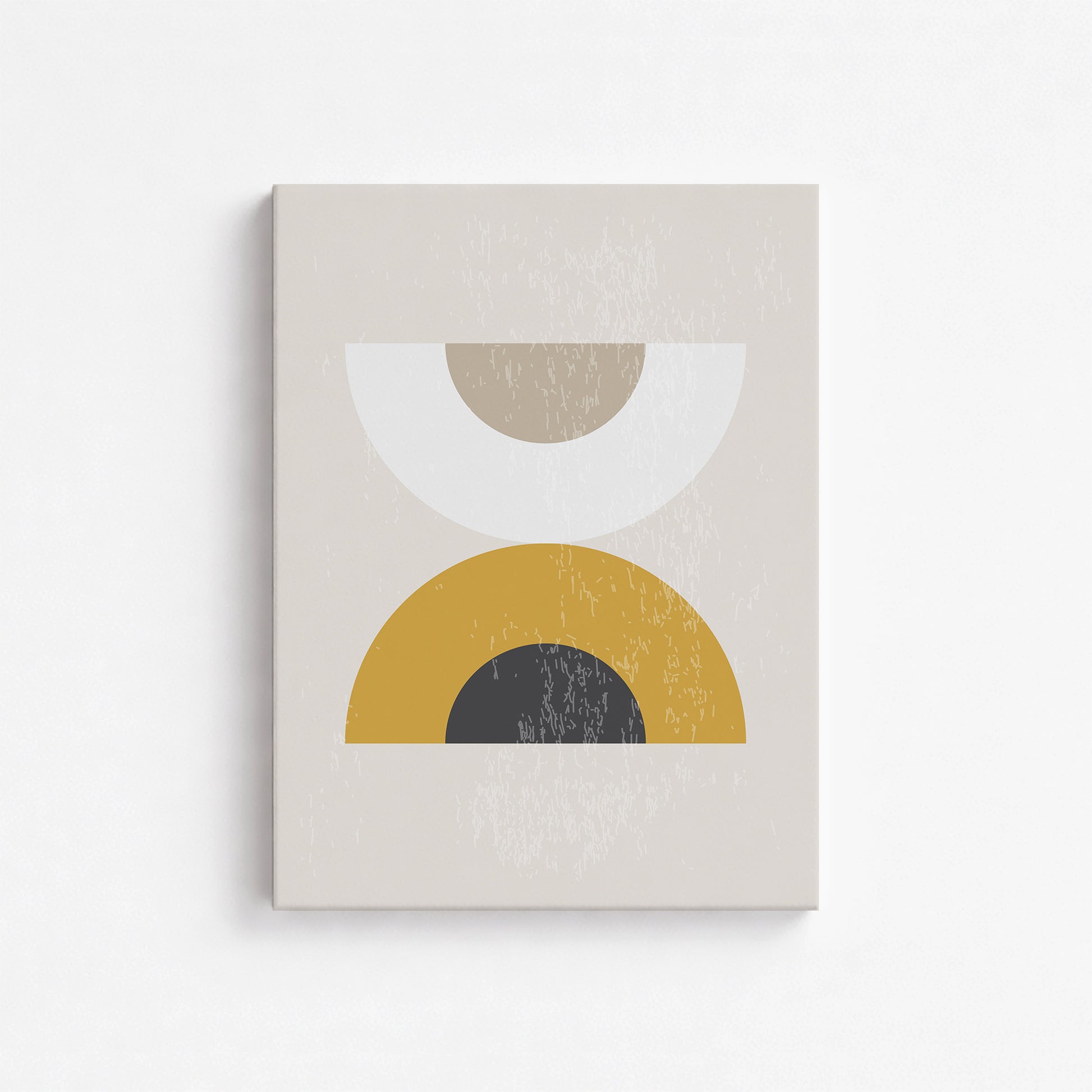 Geometric Balance, 30x40cm Satin Canvas Poster