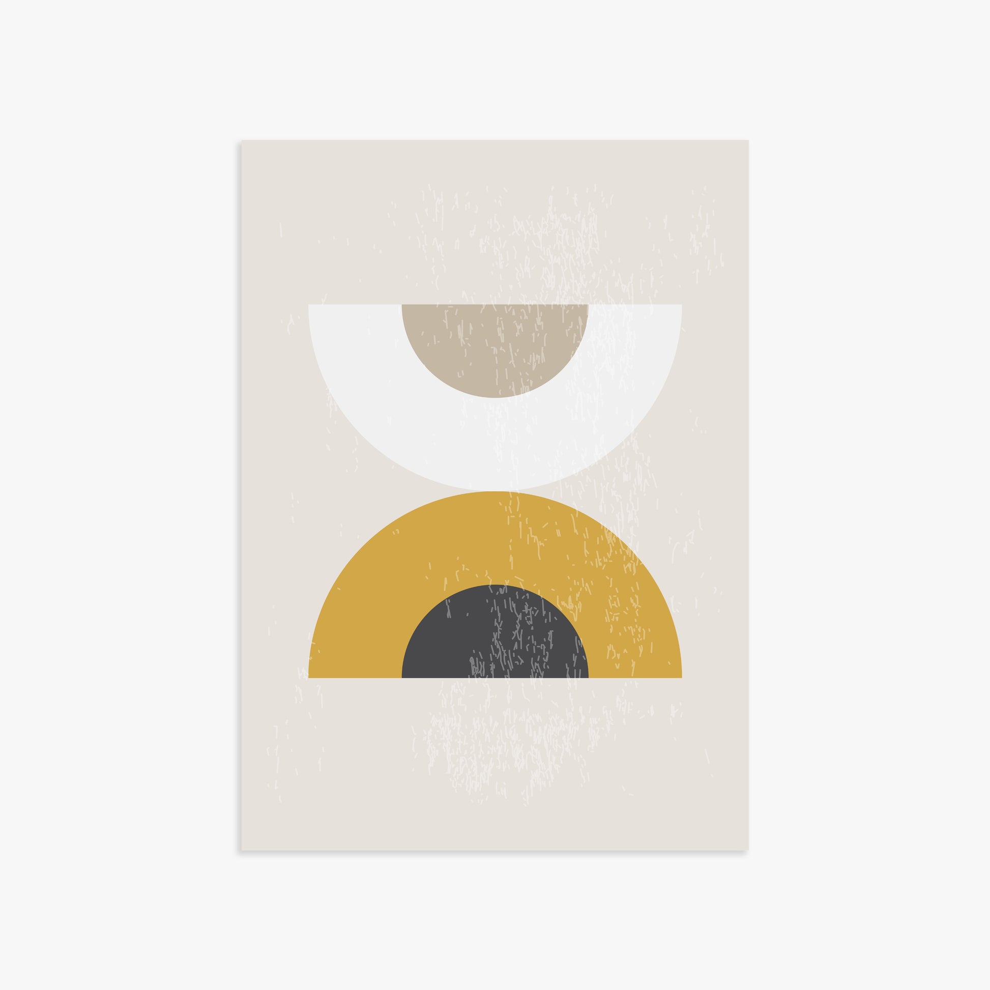 Geometric Balance, 50x70cm Poster Unframed