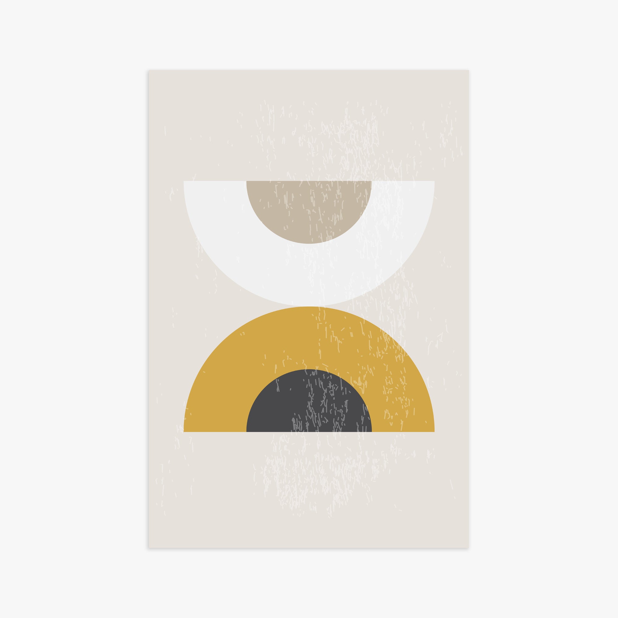 Geometric Balance, 61x91cm Poster Unframed