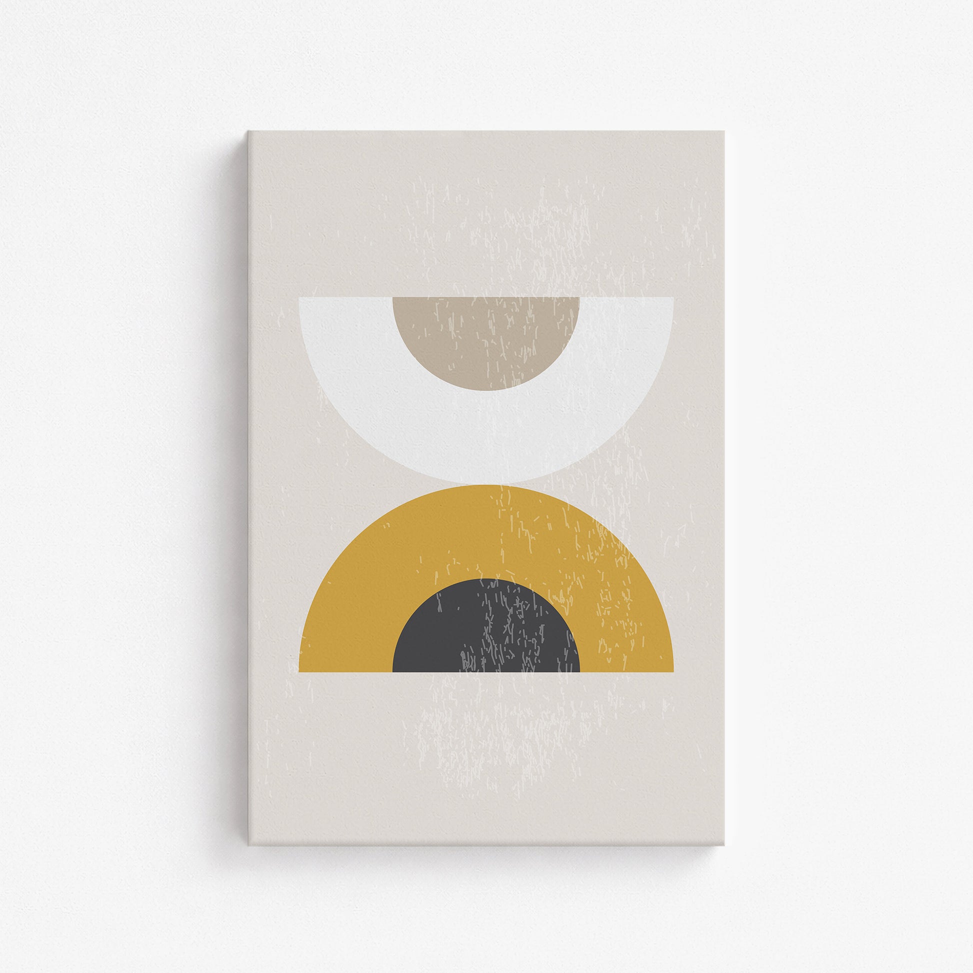 Geometric Balance, 61x91cm Satin Canvas Poster