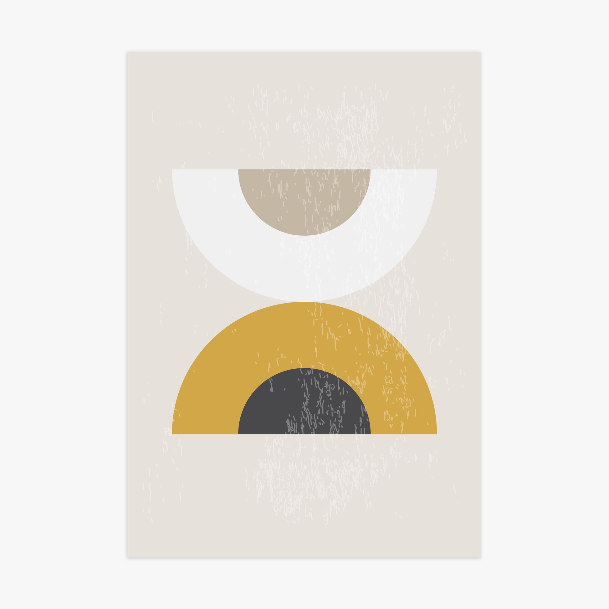 Geometric Balance, 70x100cm Poster Unframed