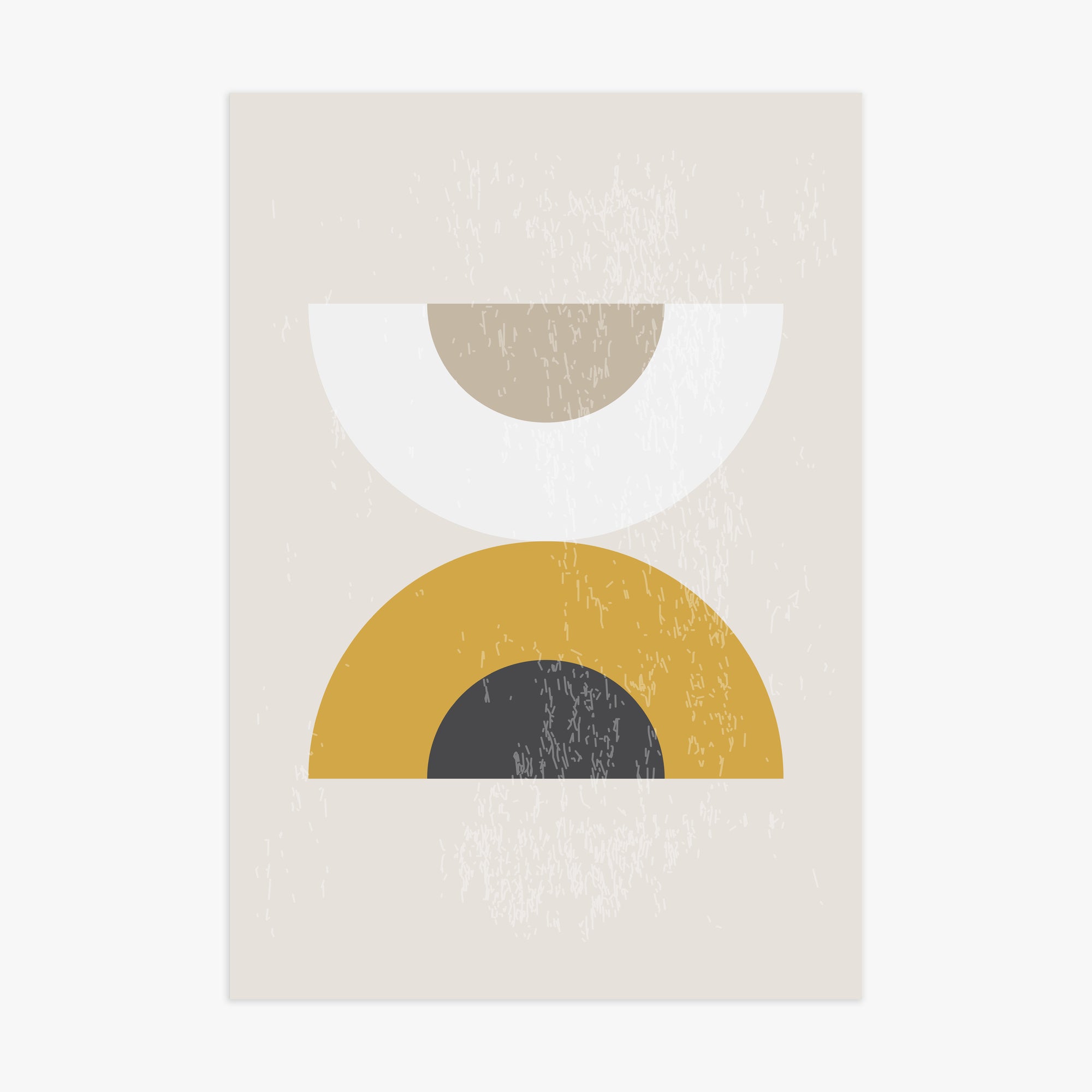 Geometric Balance, 70x100cm Poster Unframed