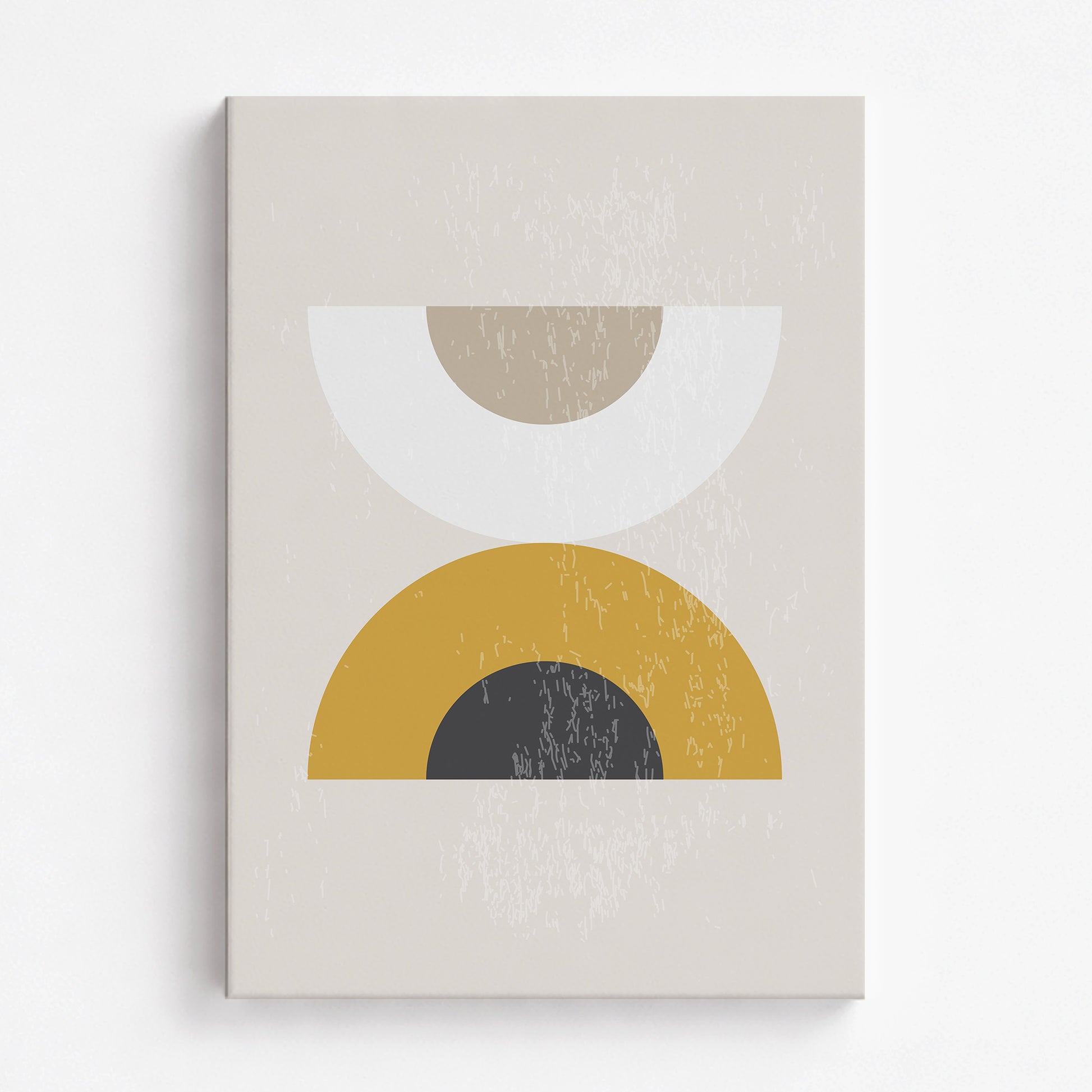 Geometric Balance, 70x100cm Satin Canvas Poster