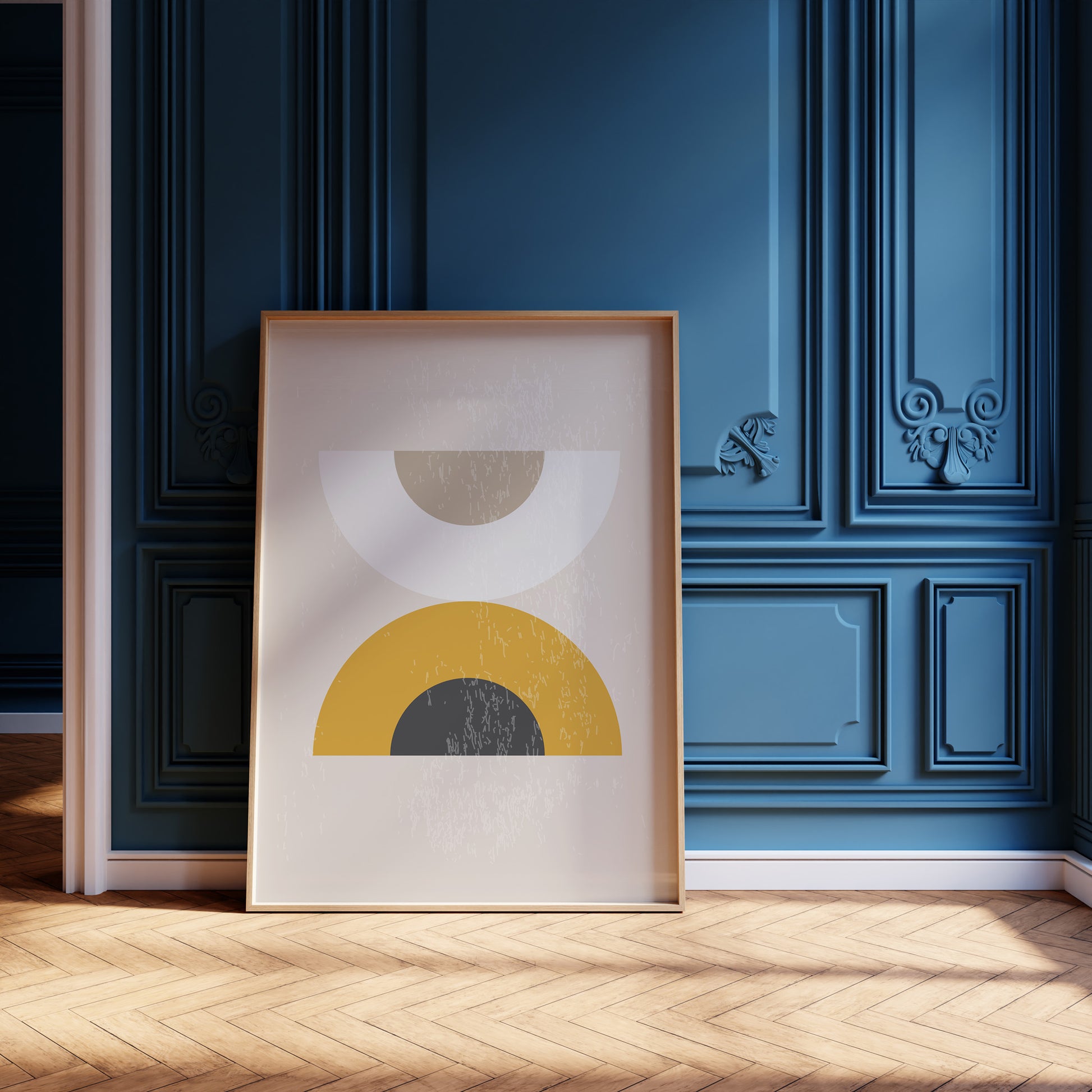 Design Concept No. 12 for Geometric Balance Modern Poster Art