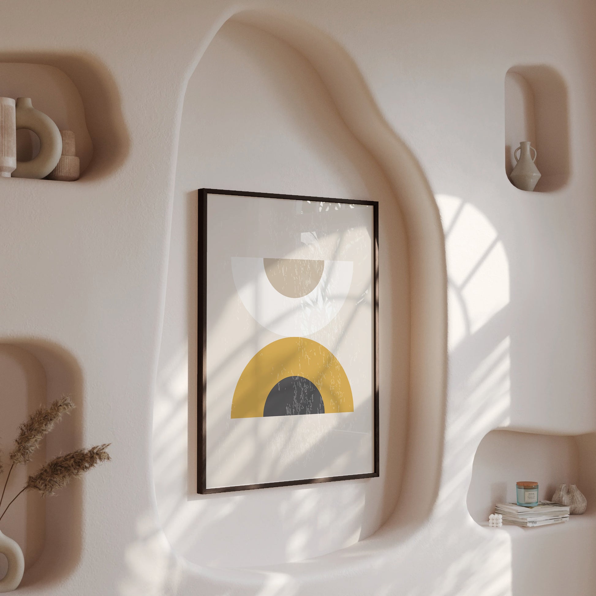 Design Concept No. 13 for Geometric Balance Modern Poster Art