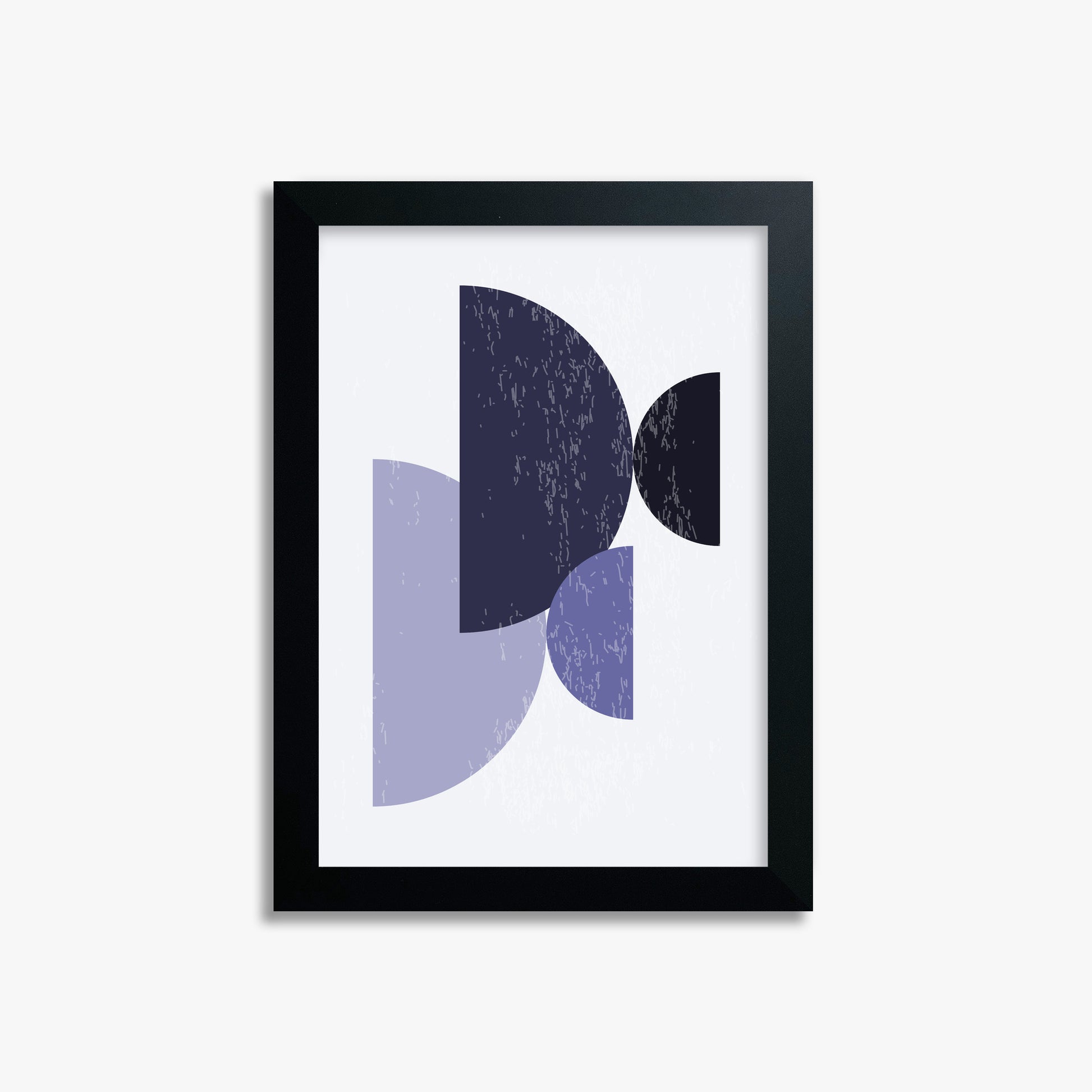 Twilight Intersections, 21x30cm Framed Poster With Black Frame
