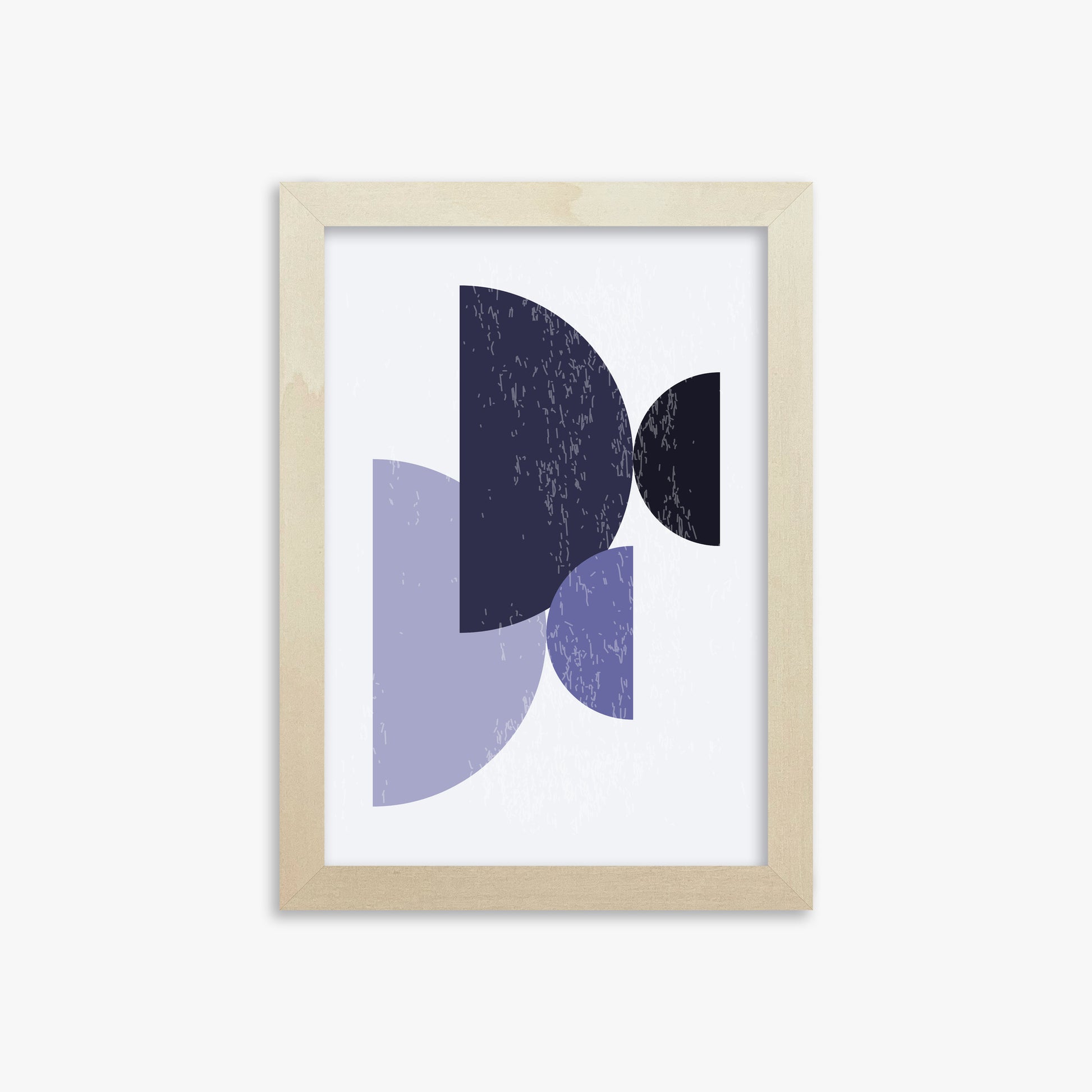 Twilight Intersections, 21x30cm Framed Poster With Lime Wood Frame