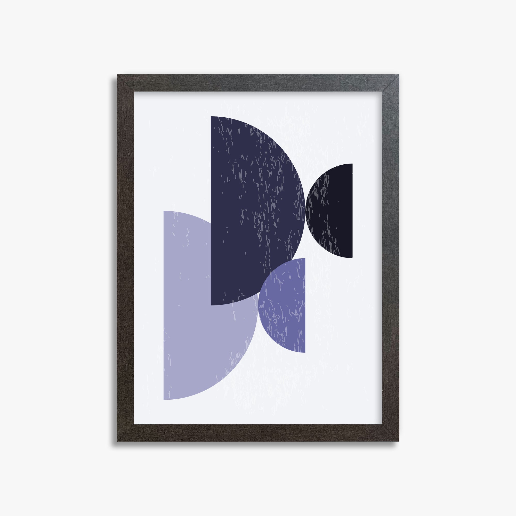 Twilight Intersections, 30x40cm Framed Poster With Espresso Frame