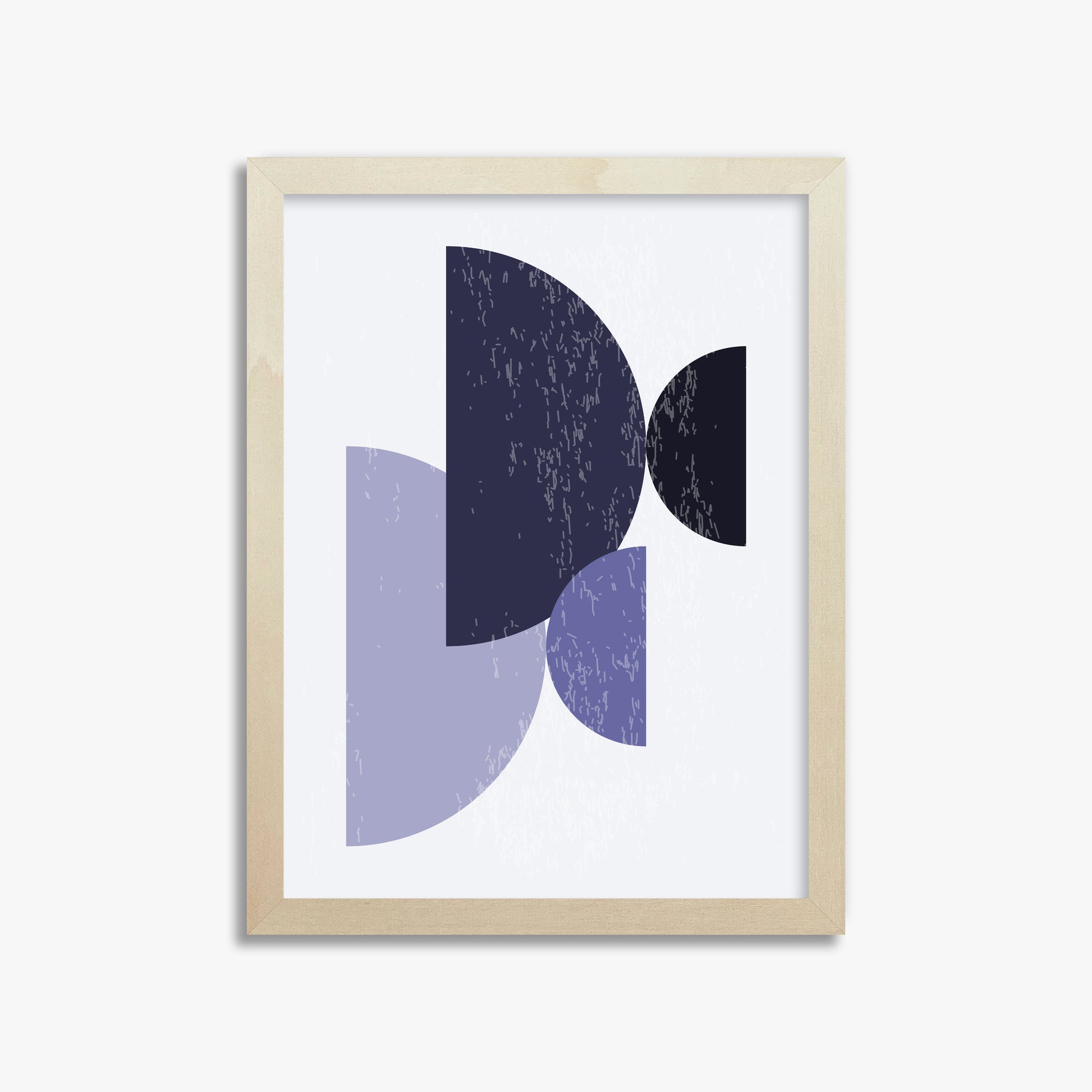 Twilight Intersections, 30x40cm Framed Poster With Lime Wood Frame