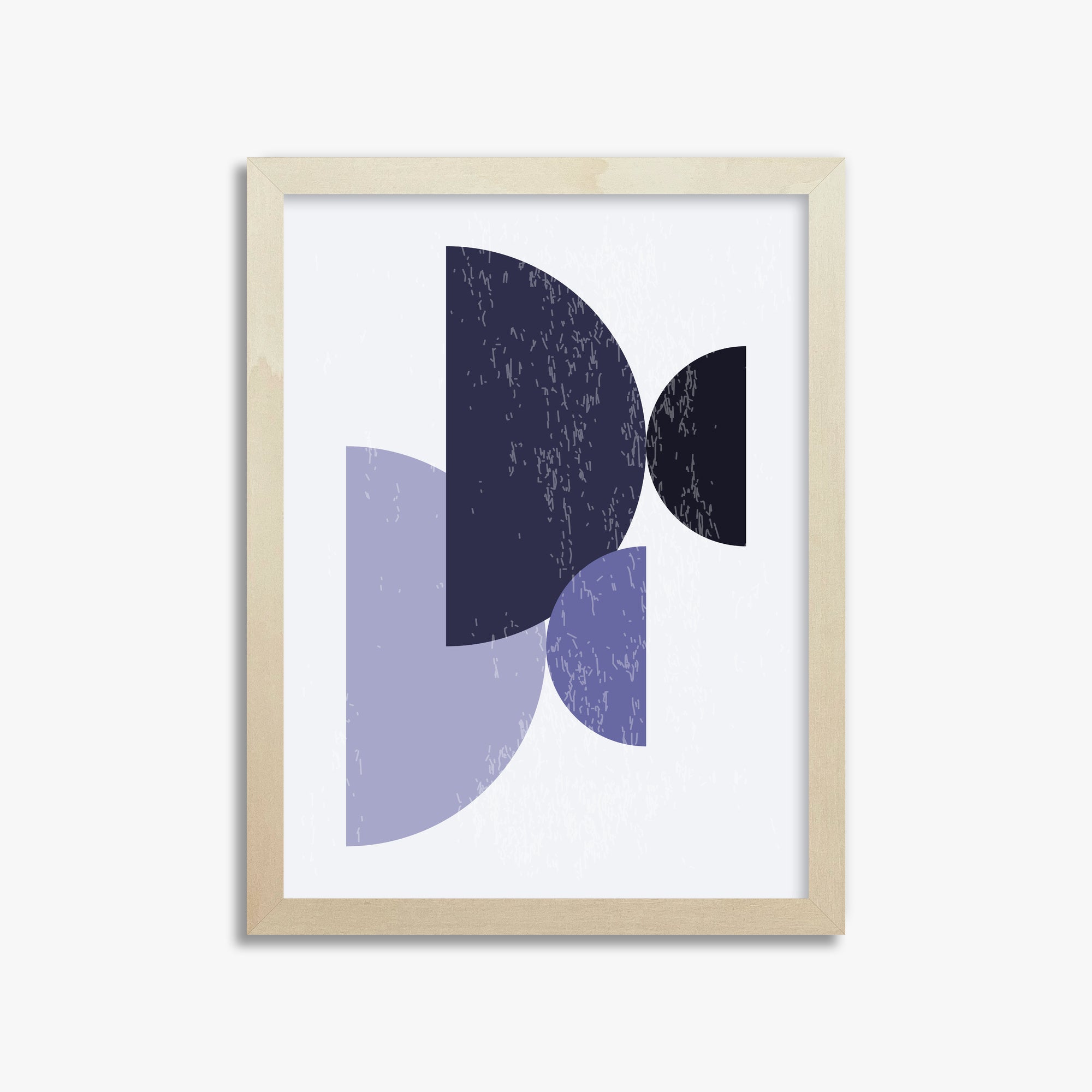 Twilight Intersections, 30x40cm Framed Poster With Lime Wood Frame
