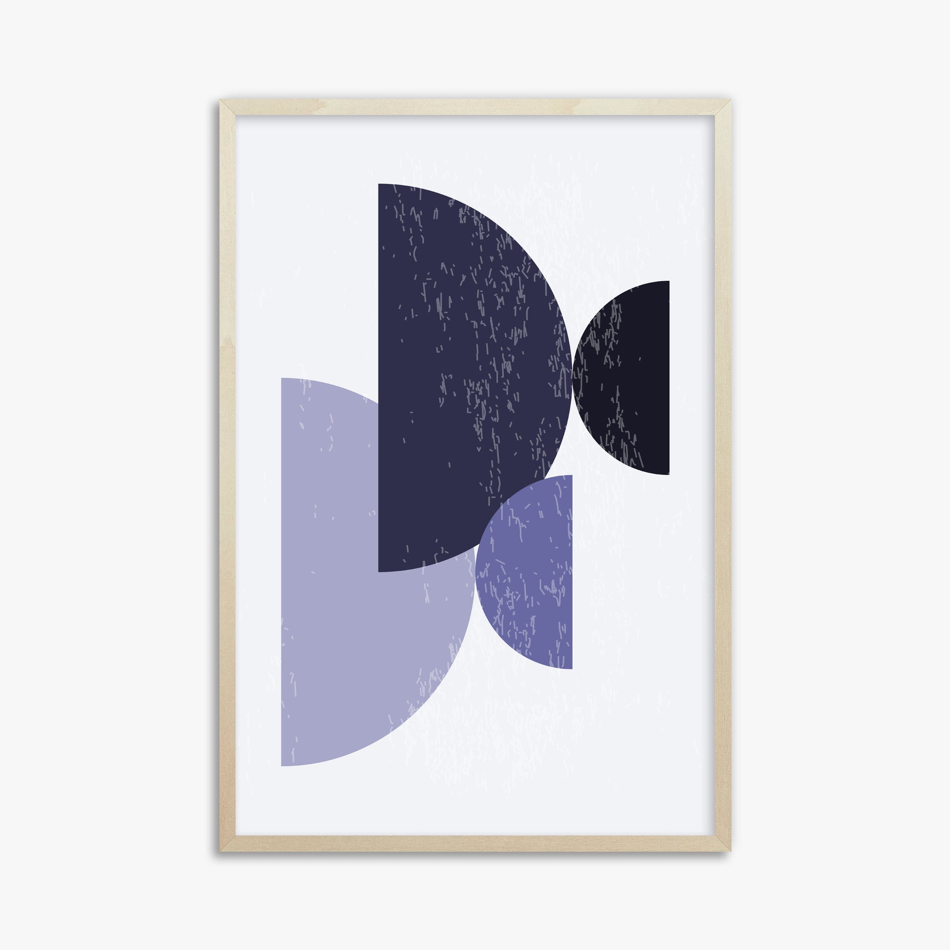 Twilight Intersections, 61x91cm Framed Poster With Lime Wood Frame