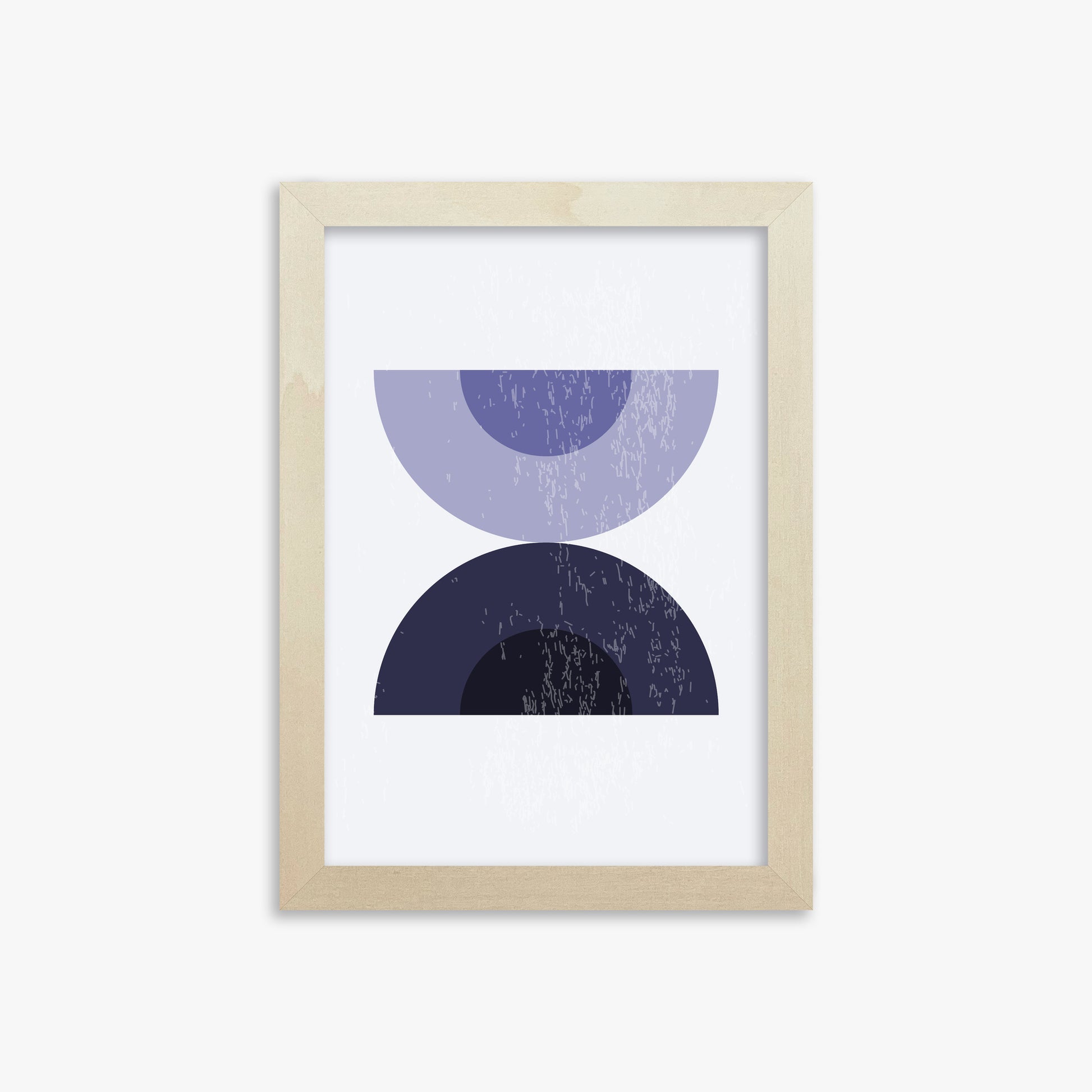 Midnight Balance, 21x30cm Framed Poster With Lime Wood Frame
