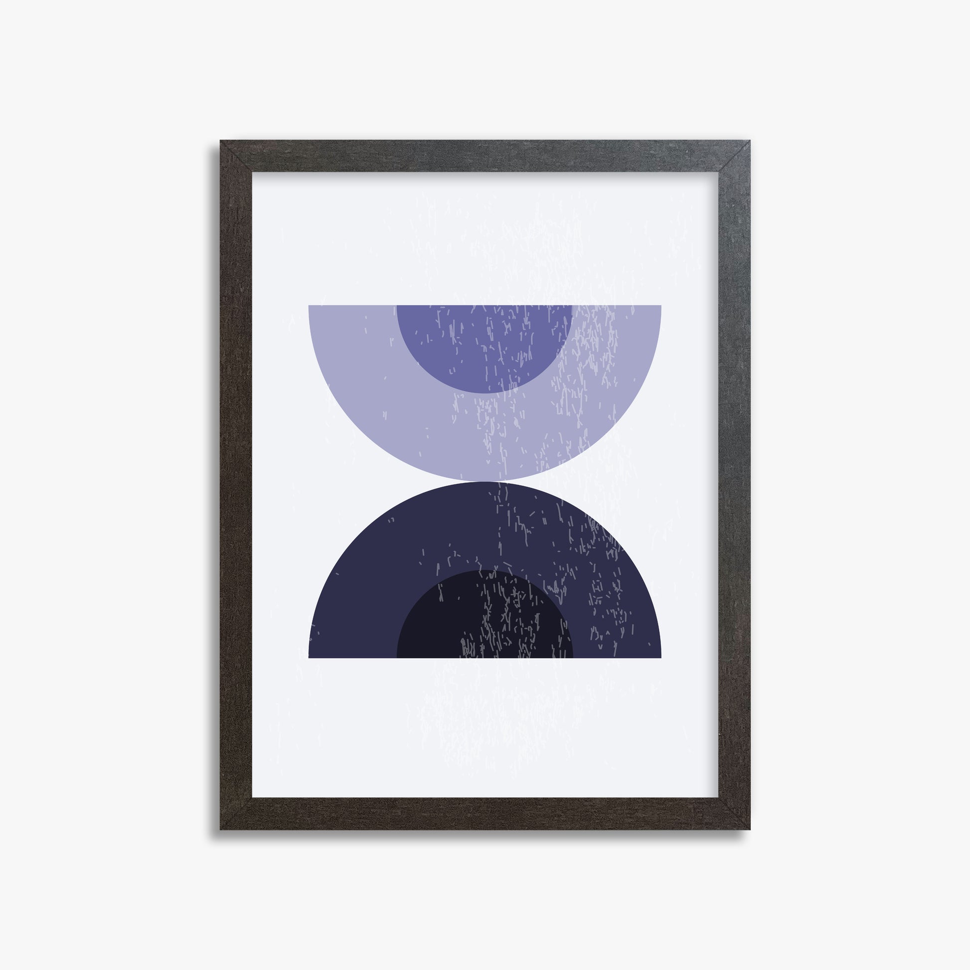 Midnight Balance, 30x40cm Framed Poster With Espresso Frame