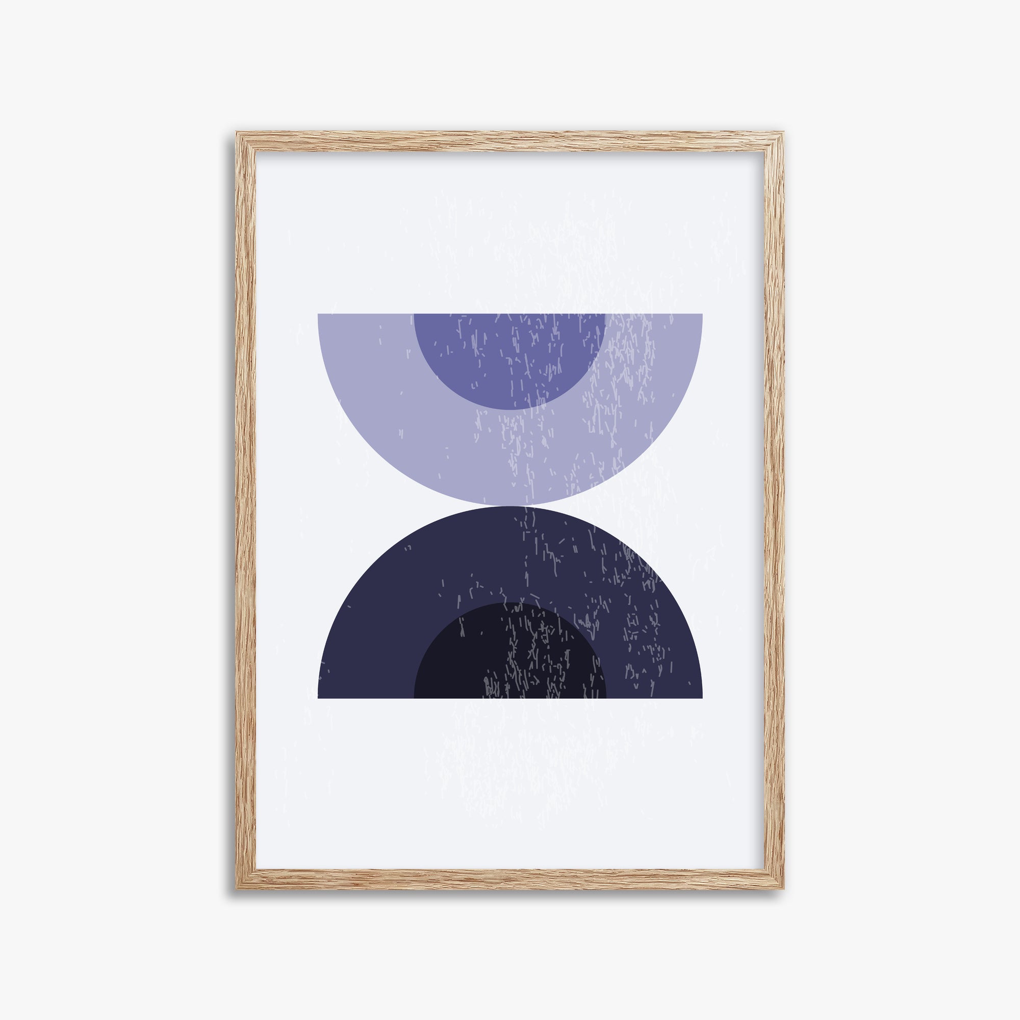 Midnight Balance, 50x70cm Framed Poster With Raw Oak Frame