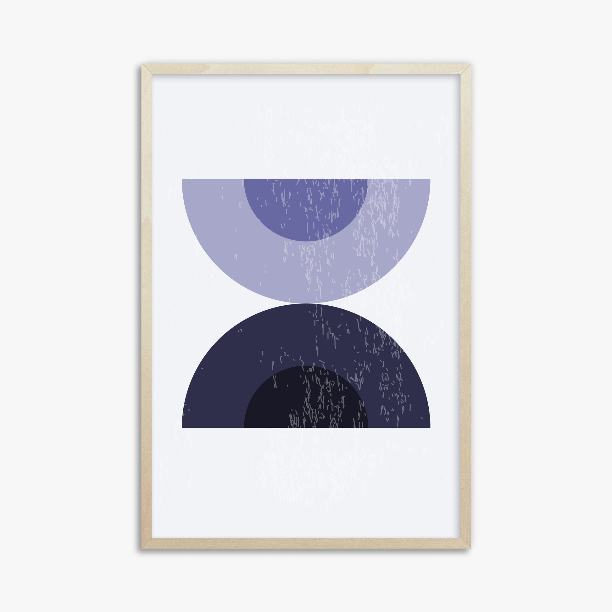 Midnight Balance, 61x91cm Framed Poster With Lime Wood Frame