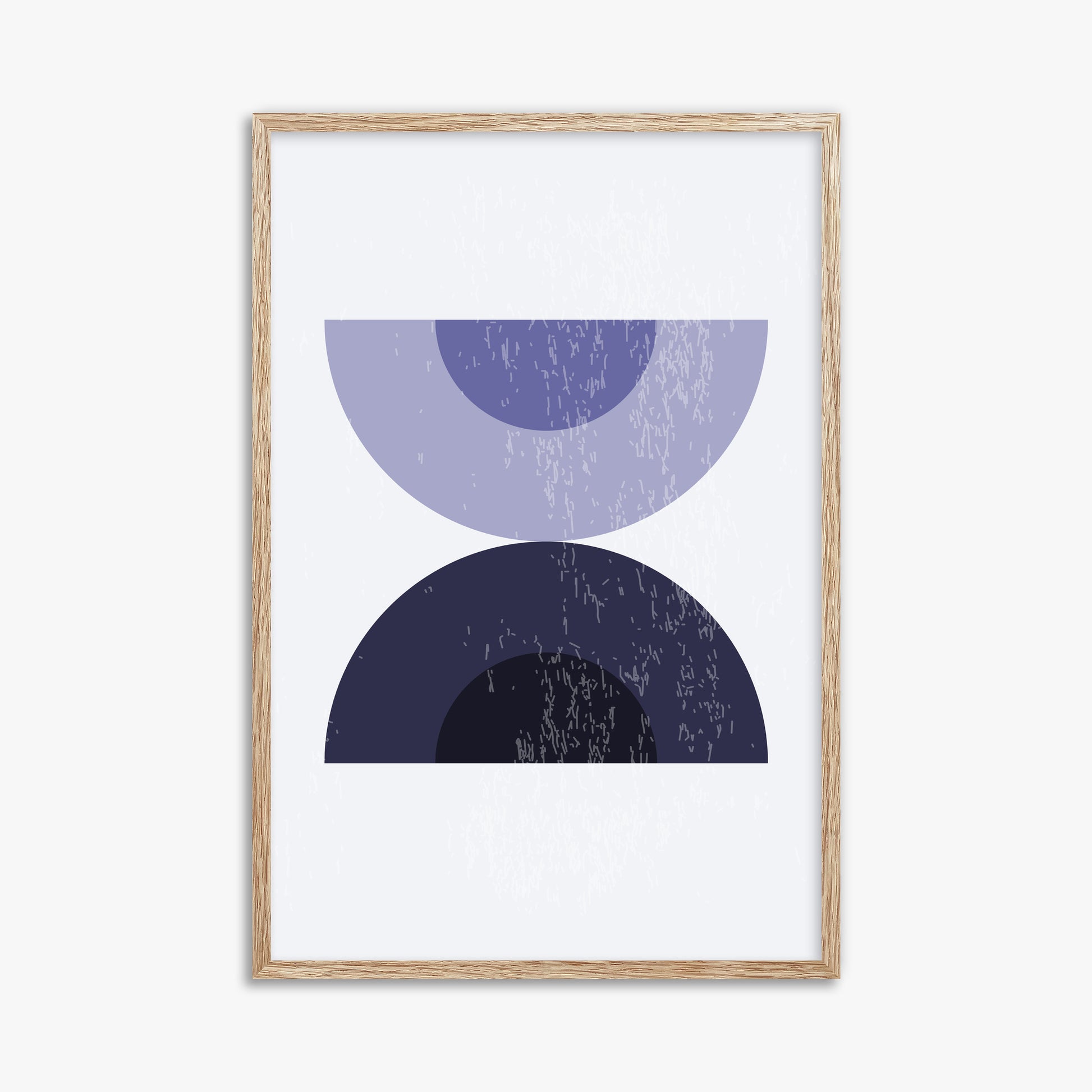 Midnight Balance, 61x91cm Framed Poster With Raw Oak Frame