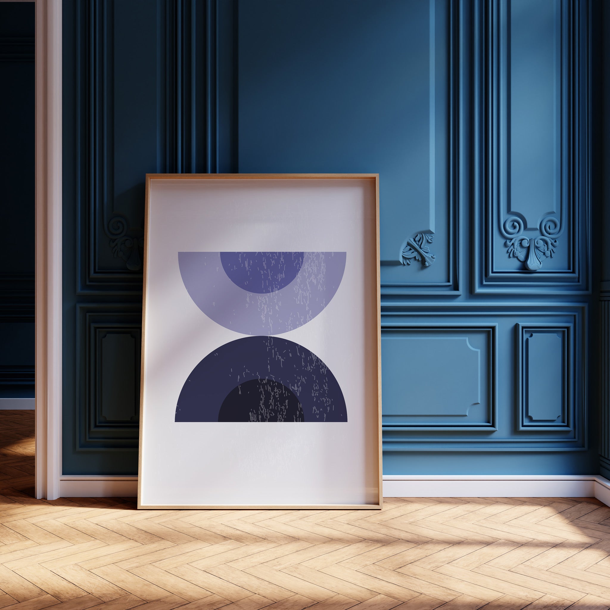 Design Concept No. 12 for Midnight Balance Modern Poster Art