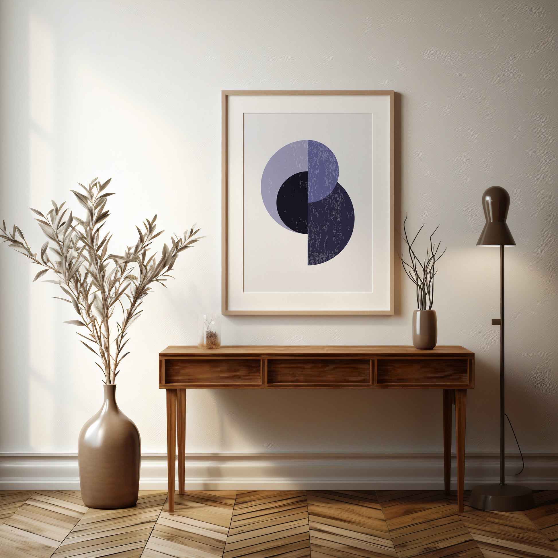 Design Concept No. 37 for Lunar Eclipse Modern Poster Art