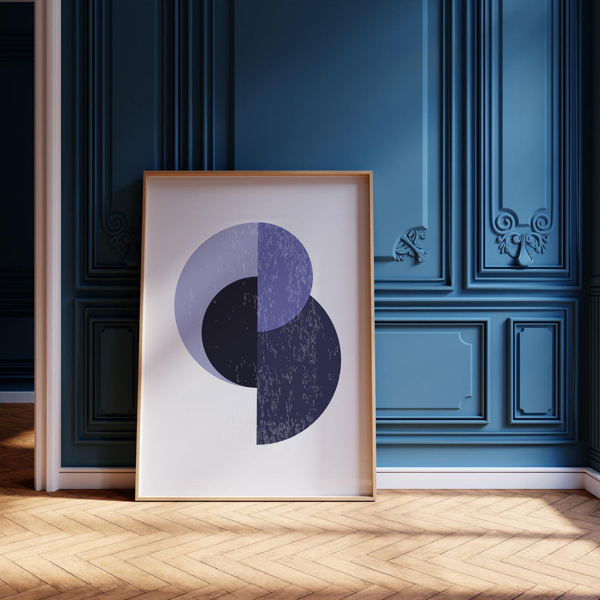 Design Concept No. 12 for Lunar Eclipse Modern Poster Art