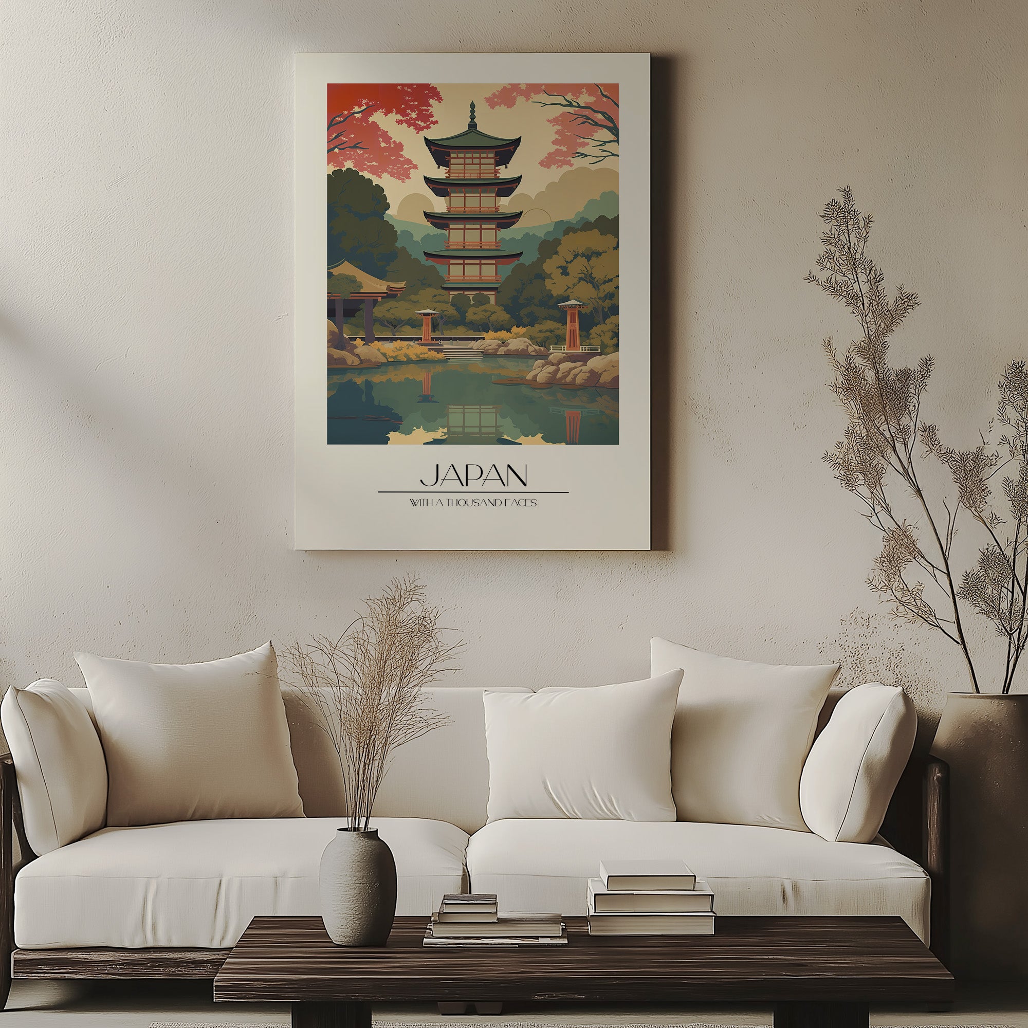 Serene Garden Temple