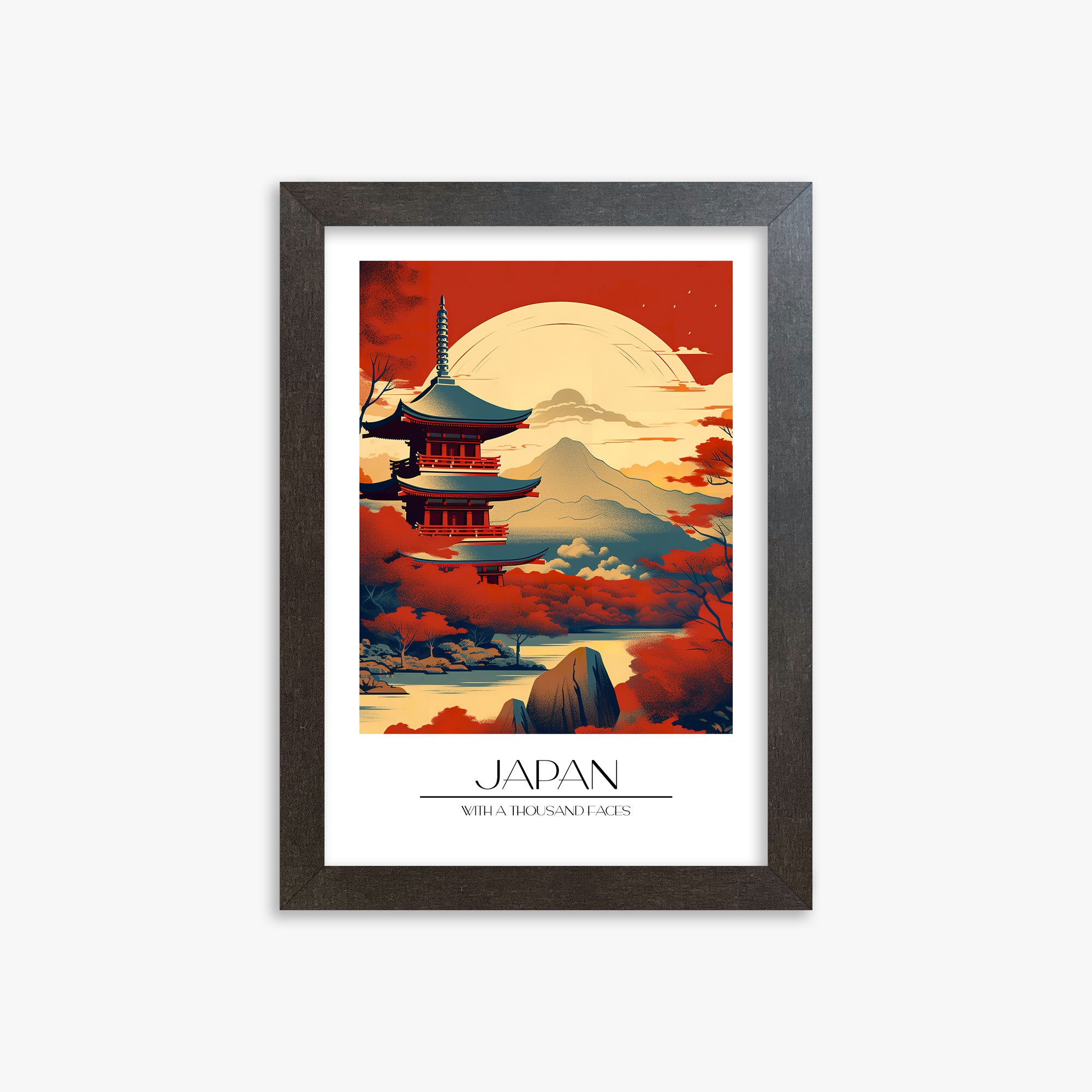 Tramonto della Pagoda Cremisi