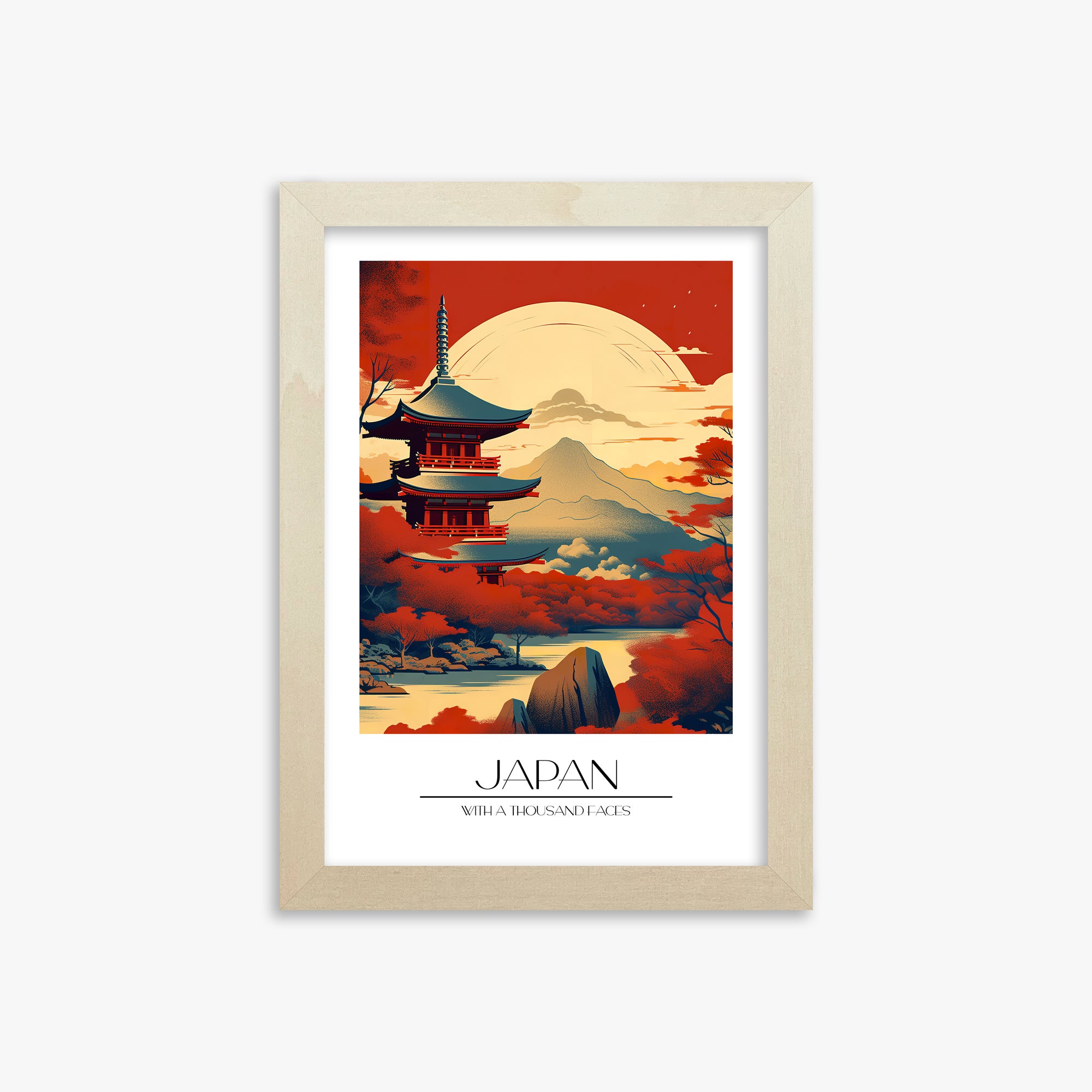 Tramonto della Pagoda Cremisi