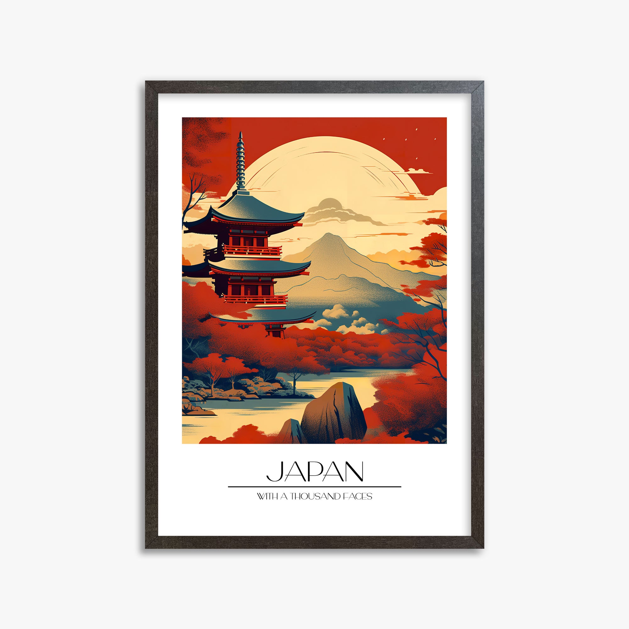 Tramonto della Pagoda Cremisi