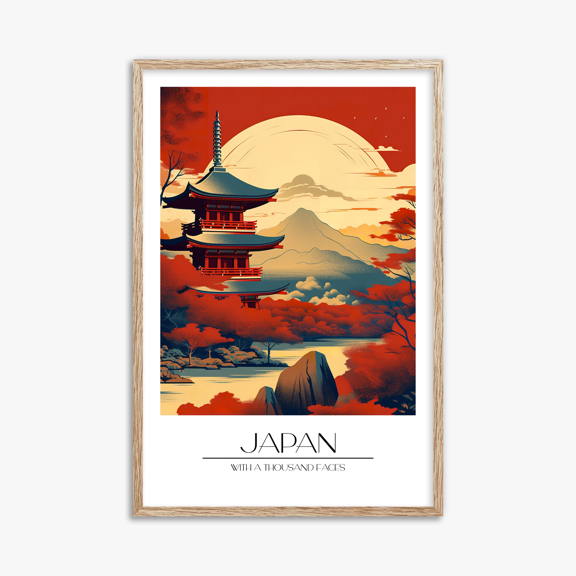 Tramonto della Pagoda Cremisi