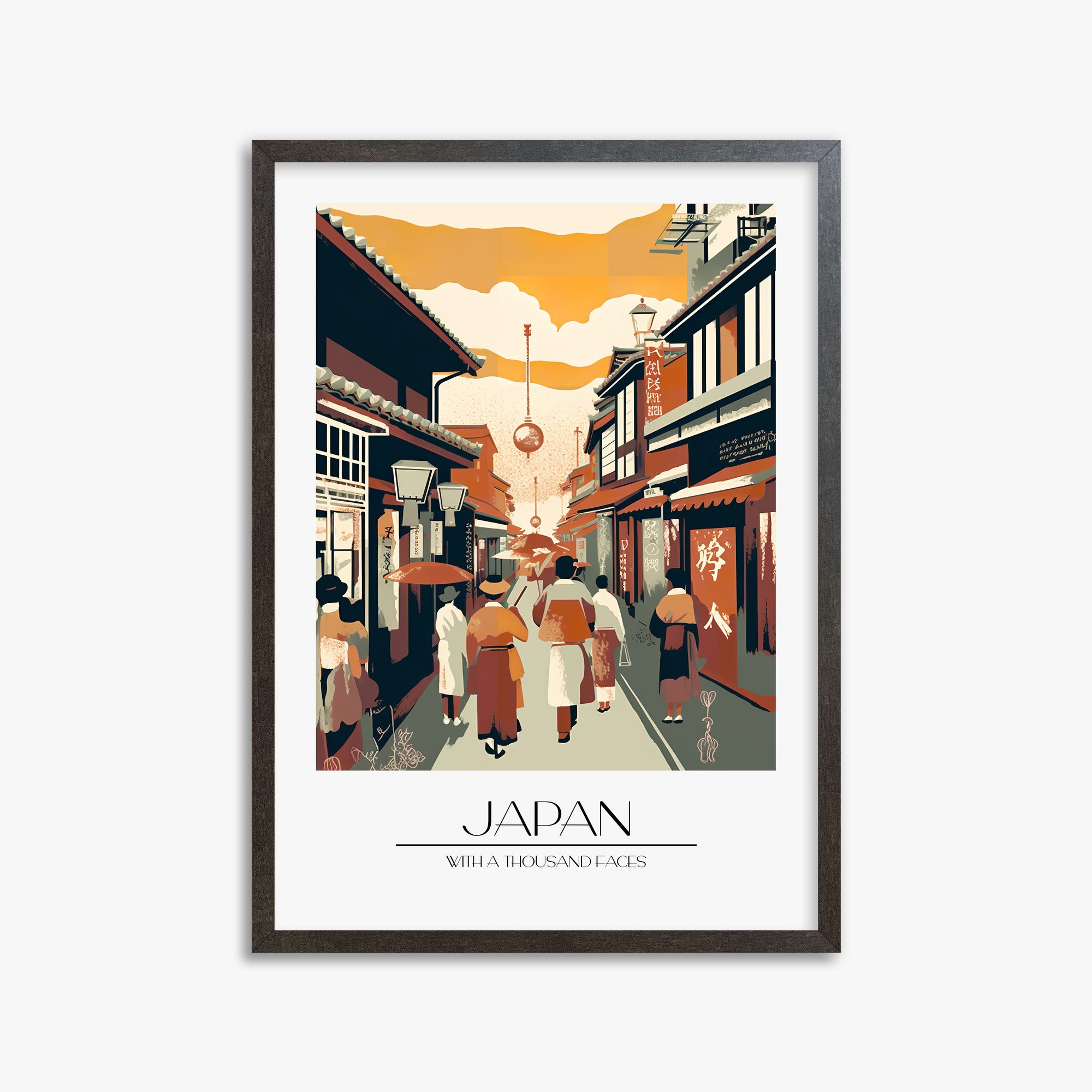 Passeggiata al crepuscolo a Kyoto