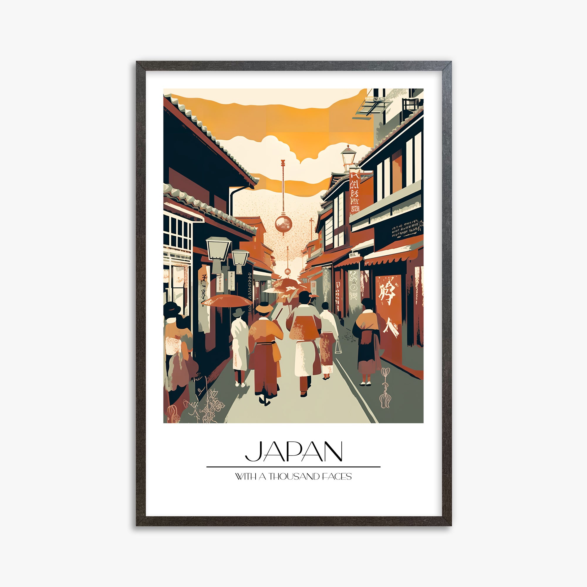 Passeggiata al crepuscolo a Kyoto