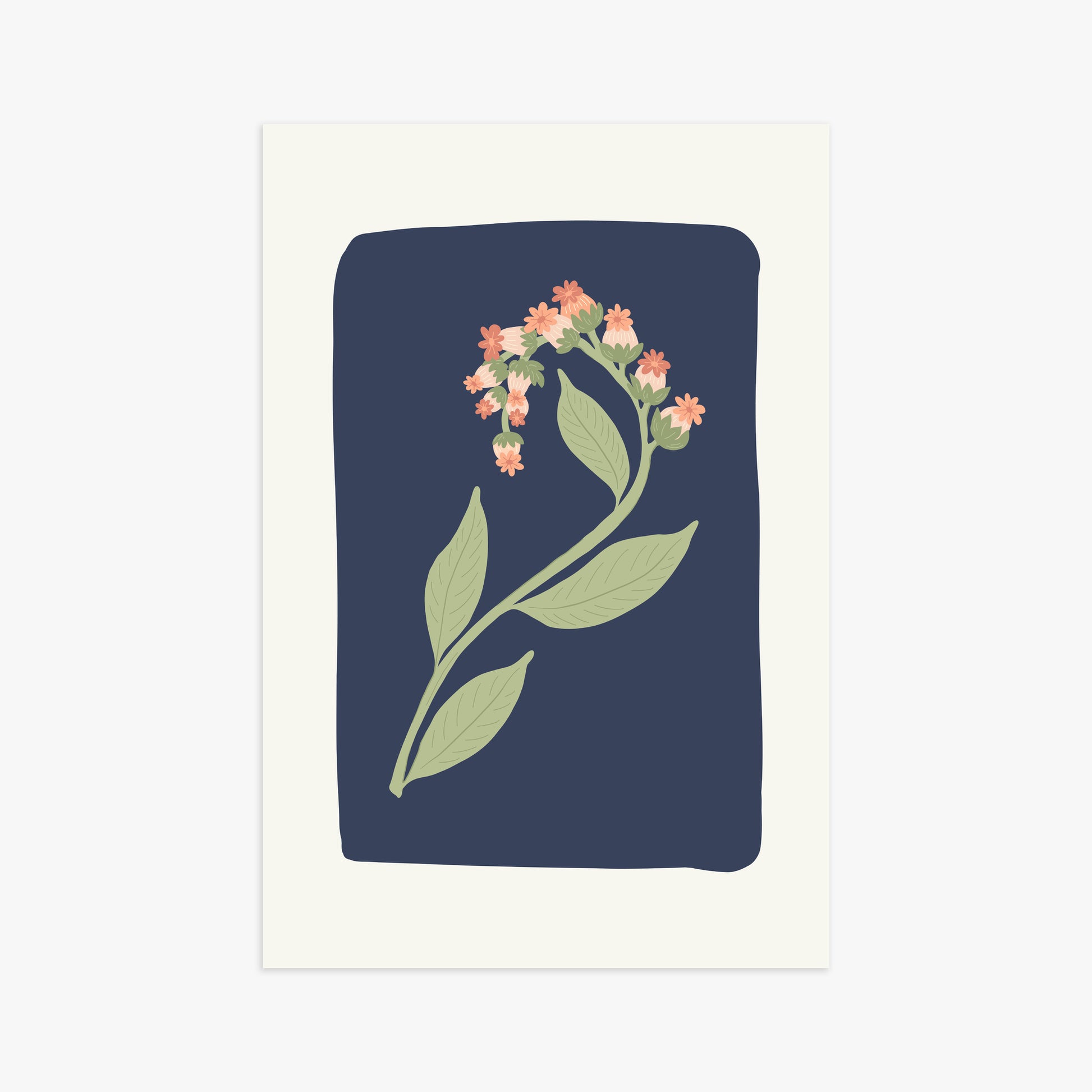 Midnight Bloom, 61x91cm Poster Unframed