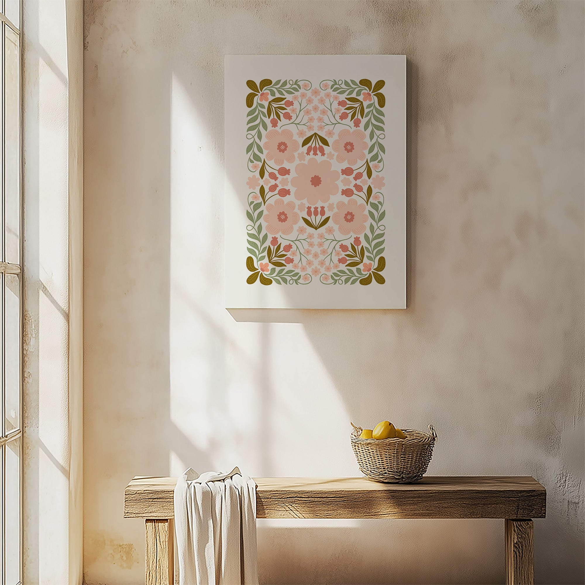 Peach Blossom Garland