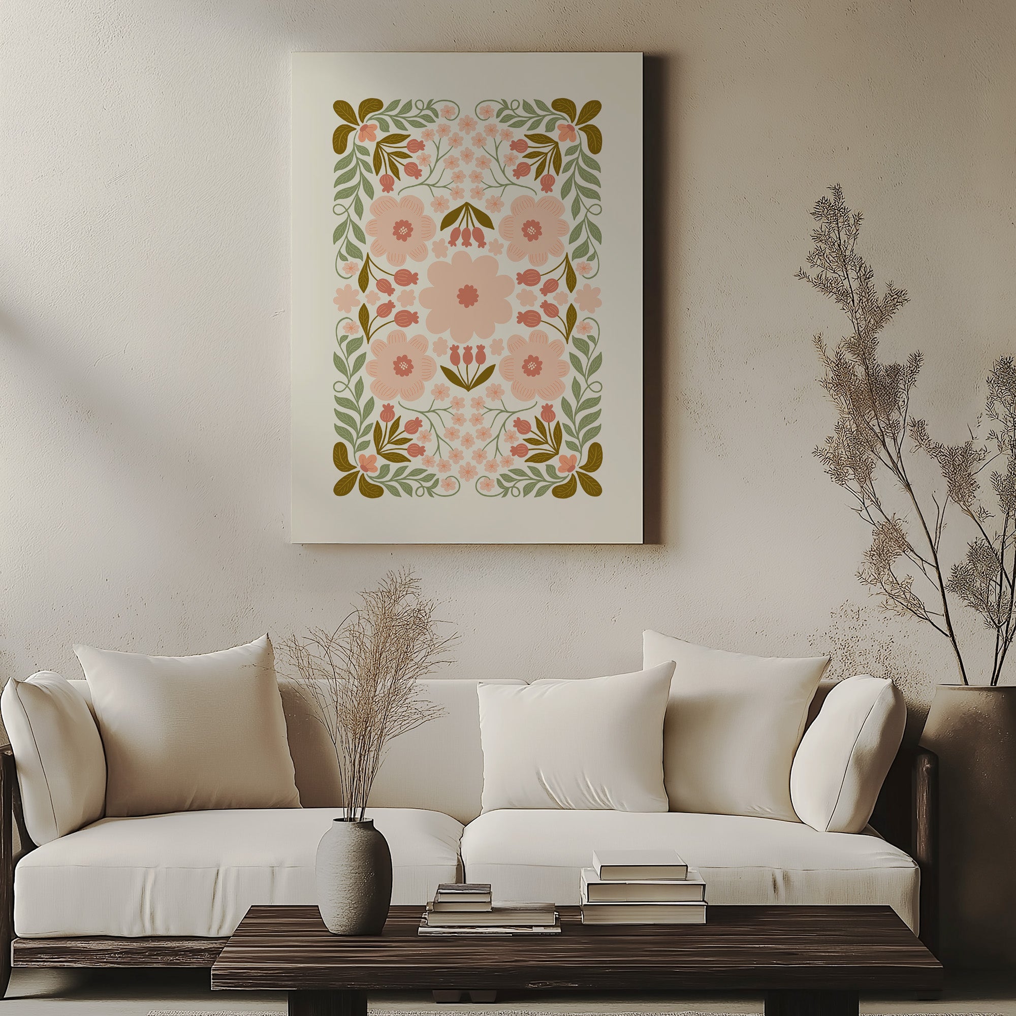 Peach Blossom Garland