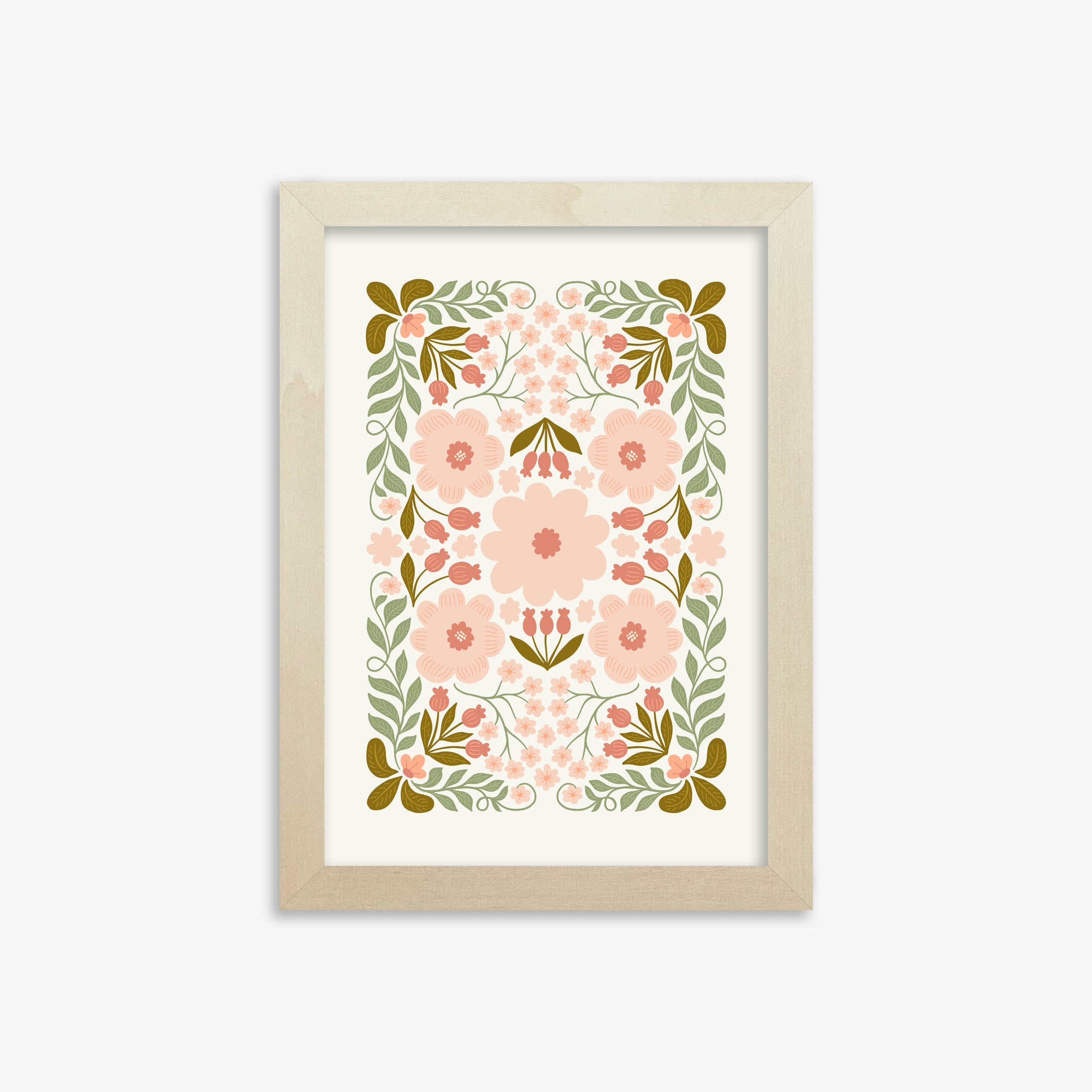 Ghirlanda di fiori di pesco