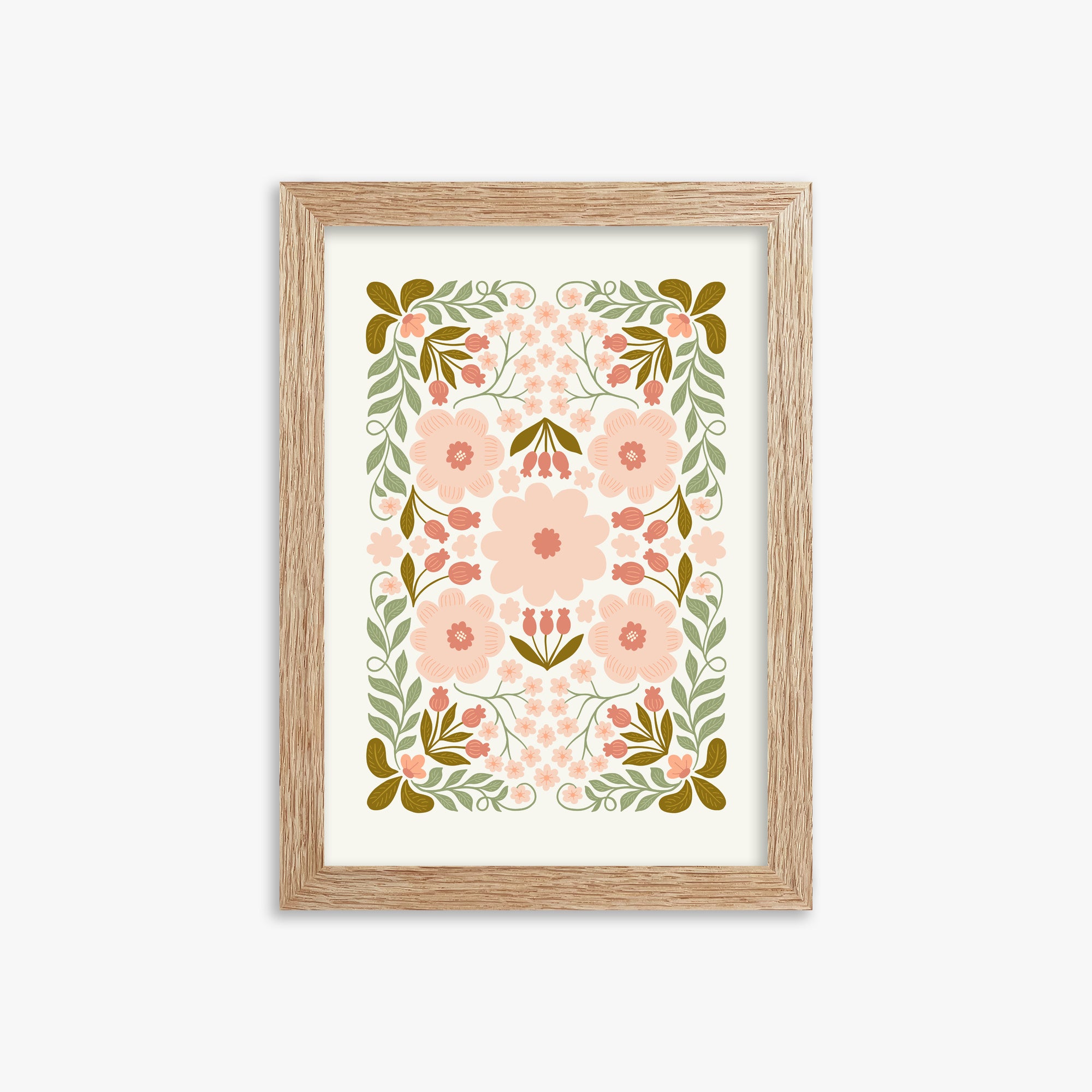 Ghirlanda di fiori di pesco