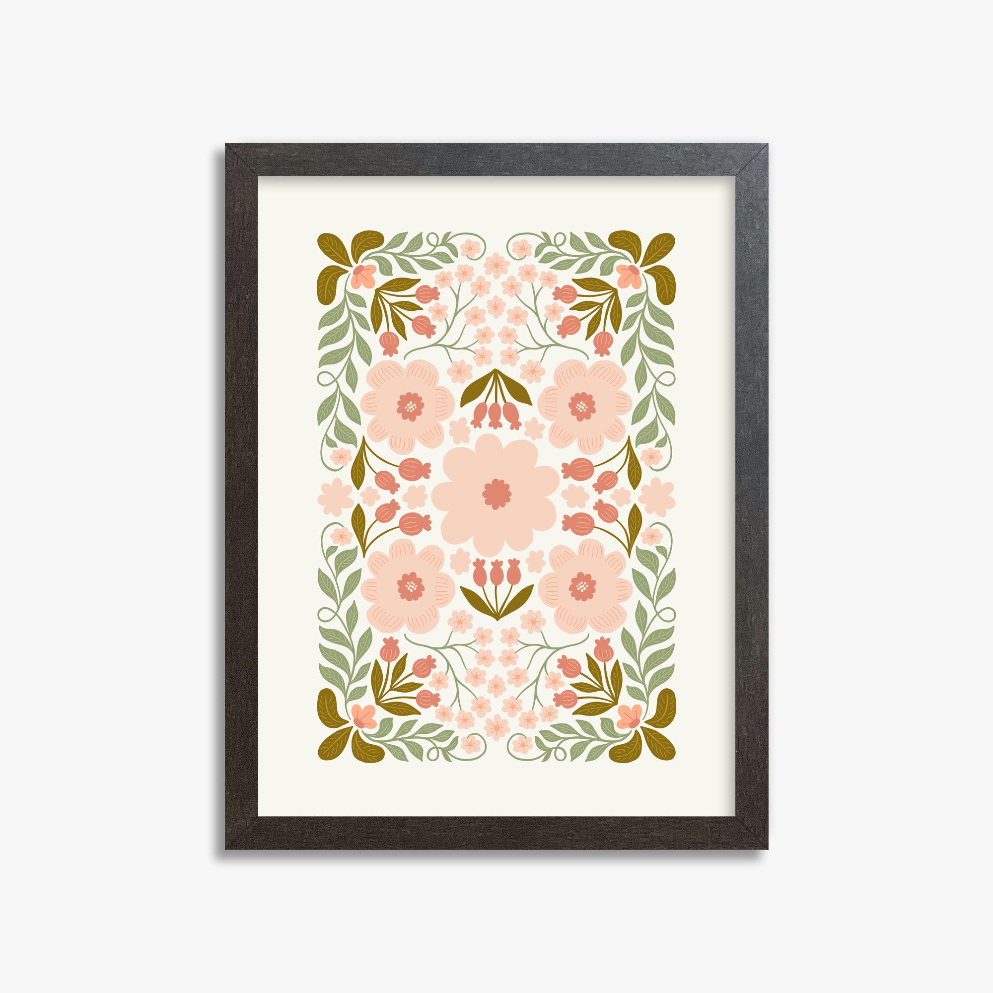Ghirlanda di fiori di pesco