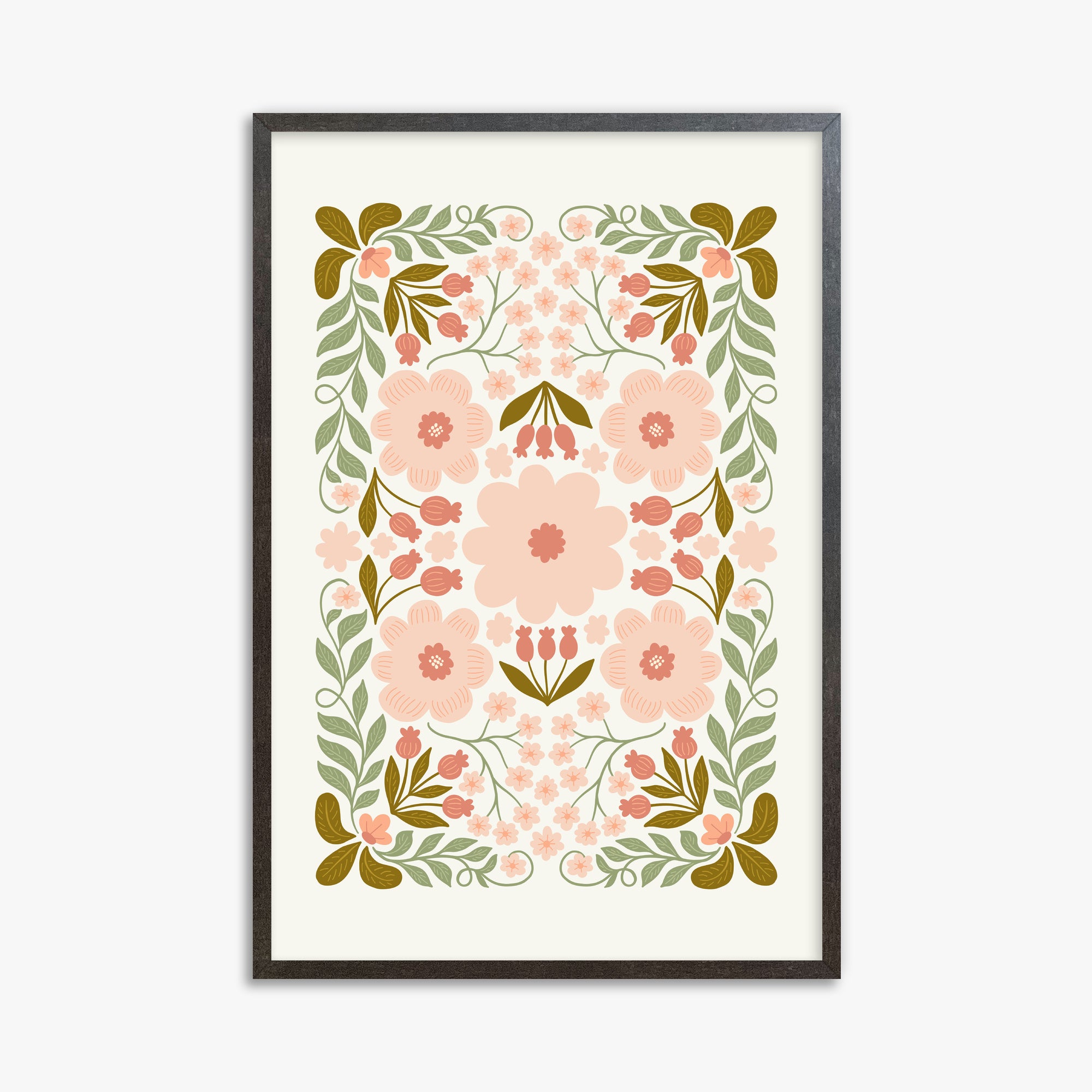 Ghirlanda di fiori di pesco