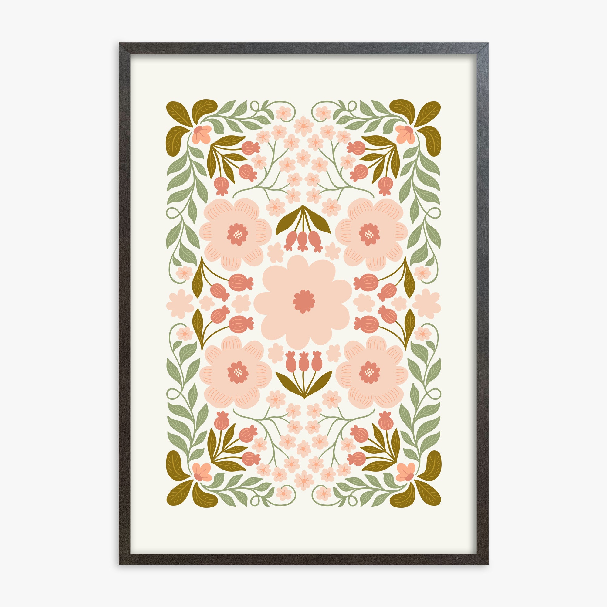 Ghirlanda di fiori di pesco